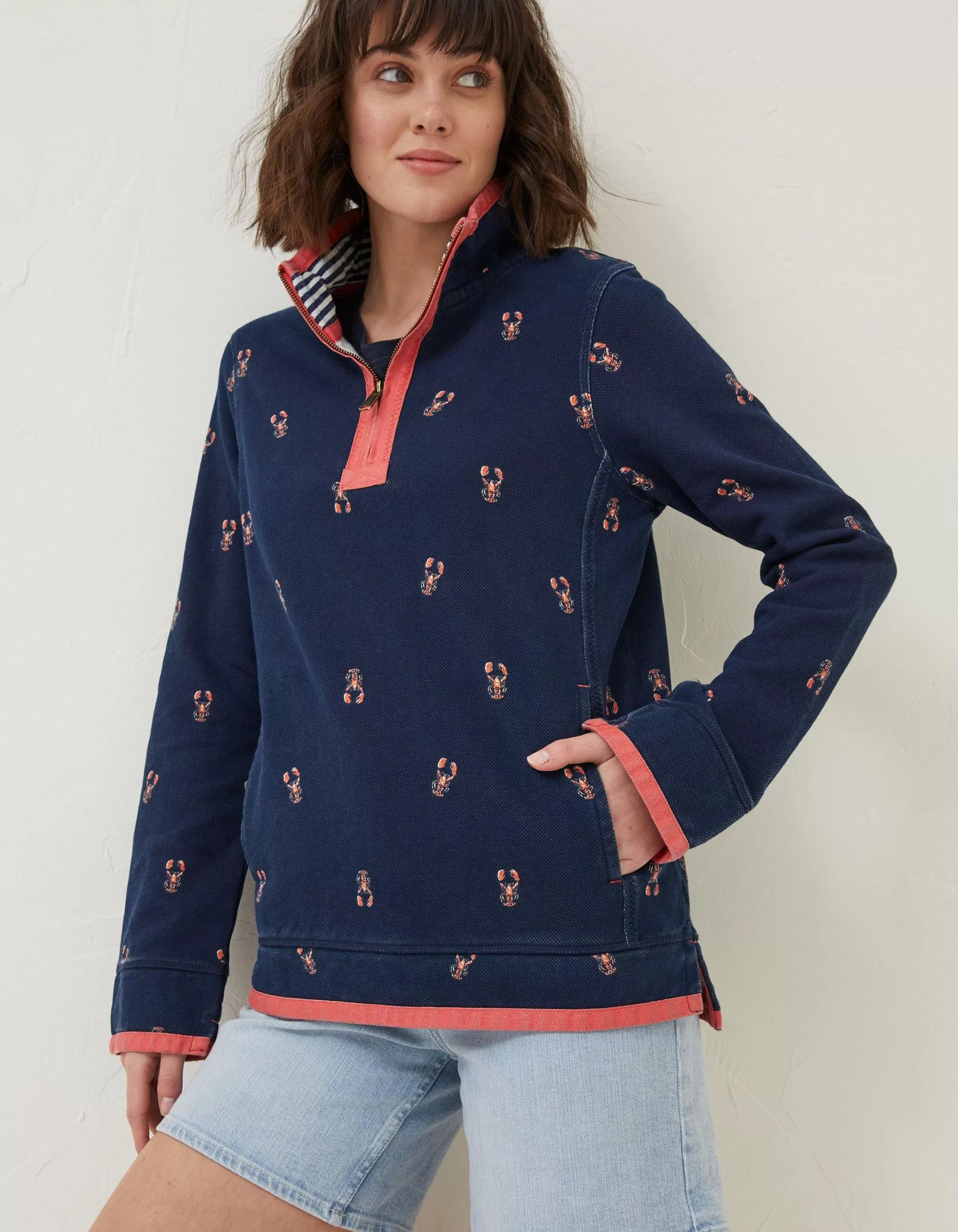 Discount FatFace Lobster Airlie Navy