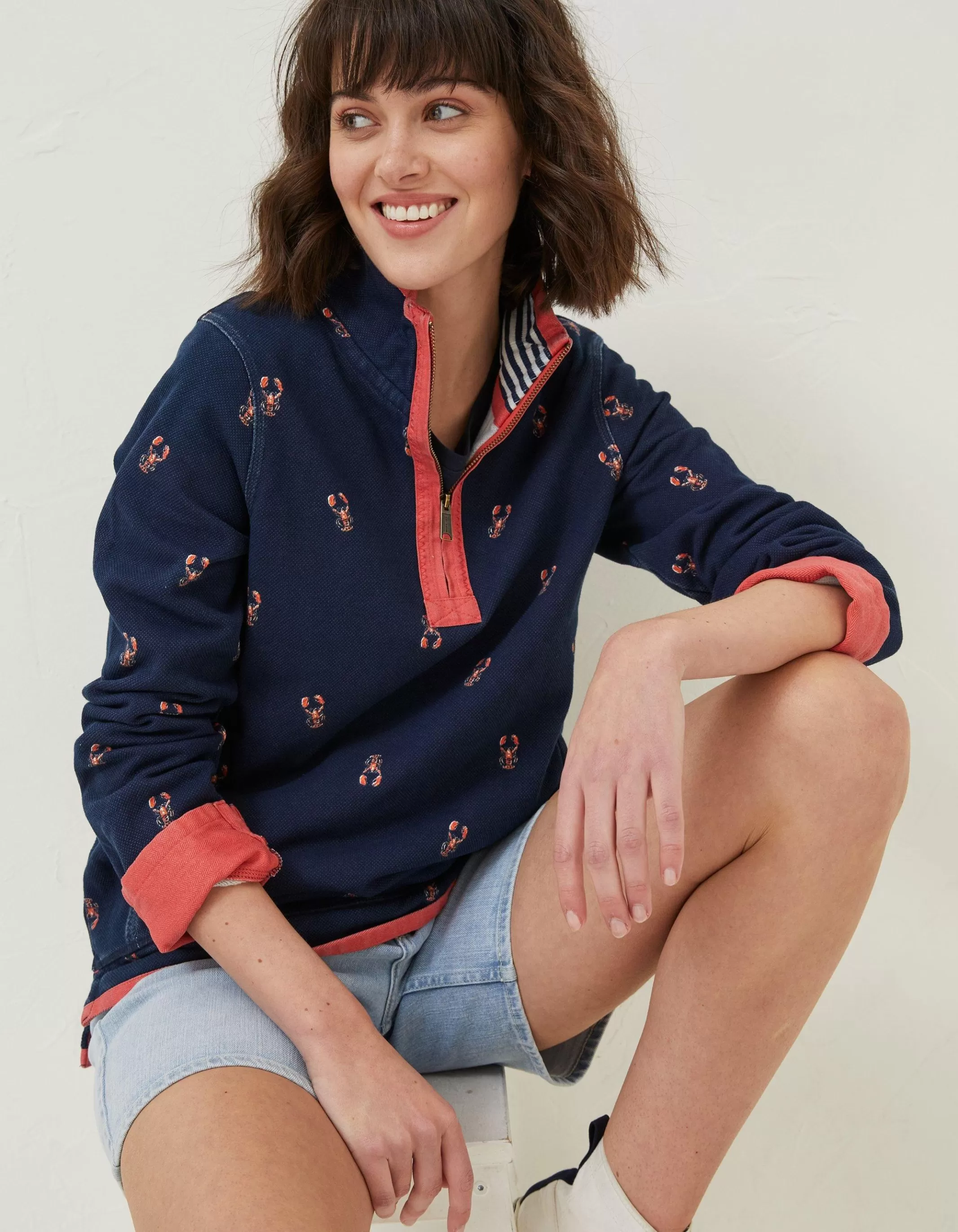 Discount FatFace Lobster Airlie Navy