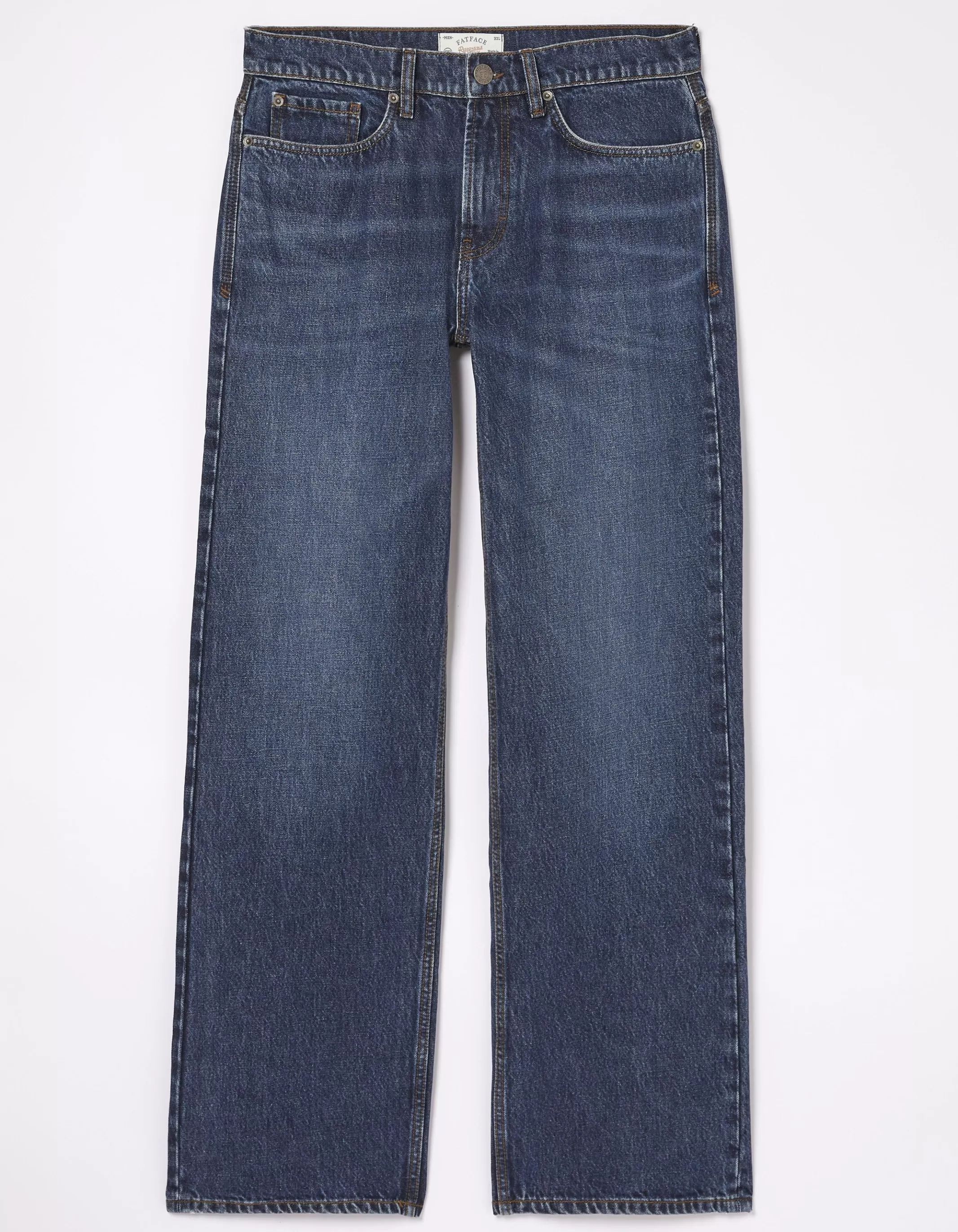 Sale FatFace Loose Fit Jeans Indigo Blue