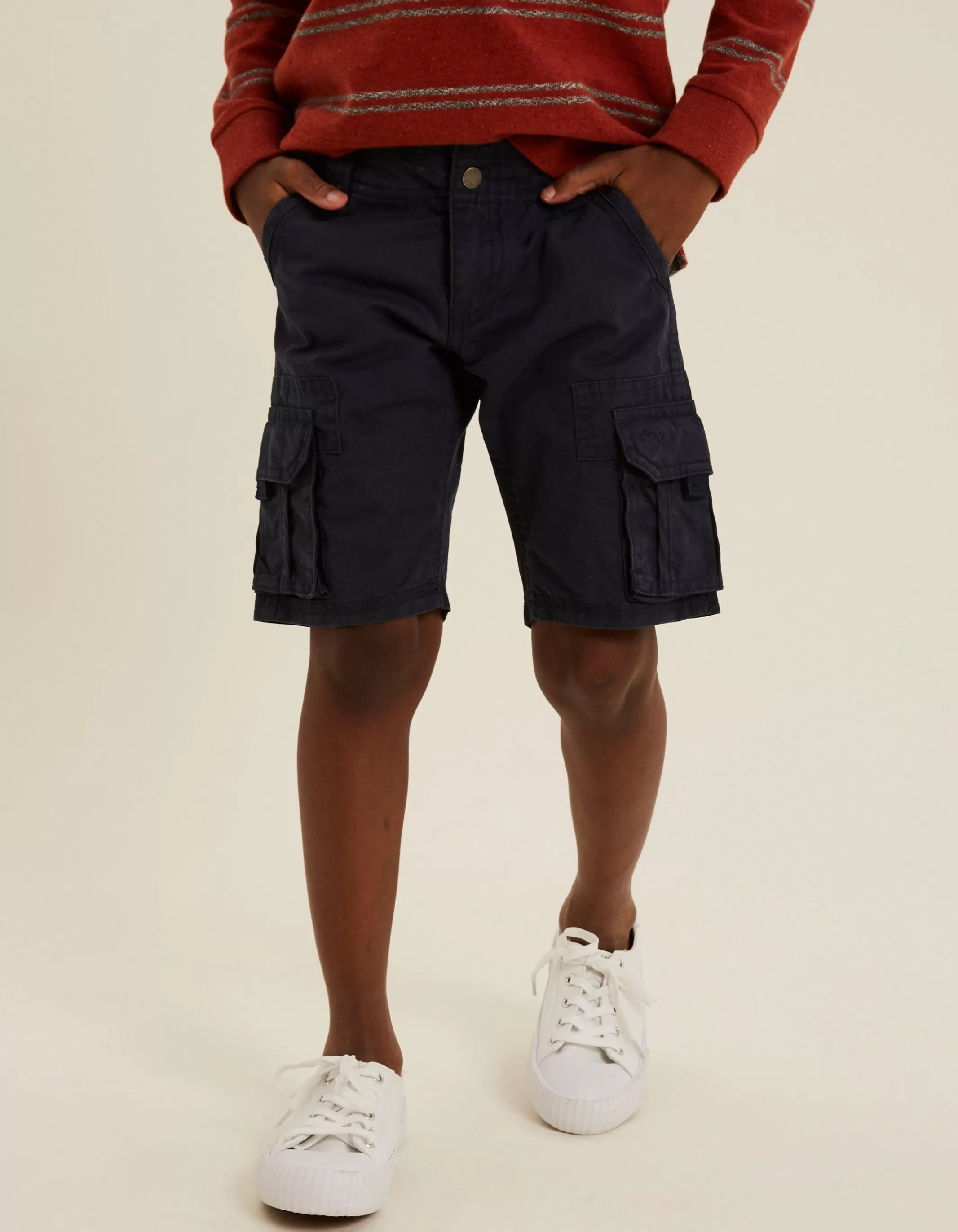 Store FatFace Lulworth Cargo Shorts Navy