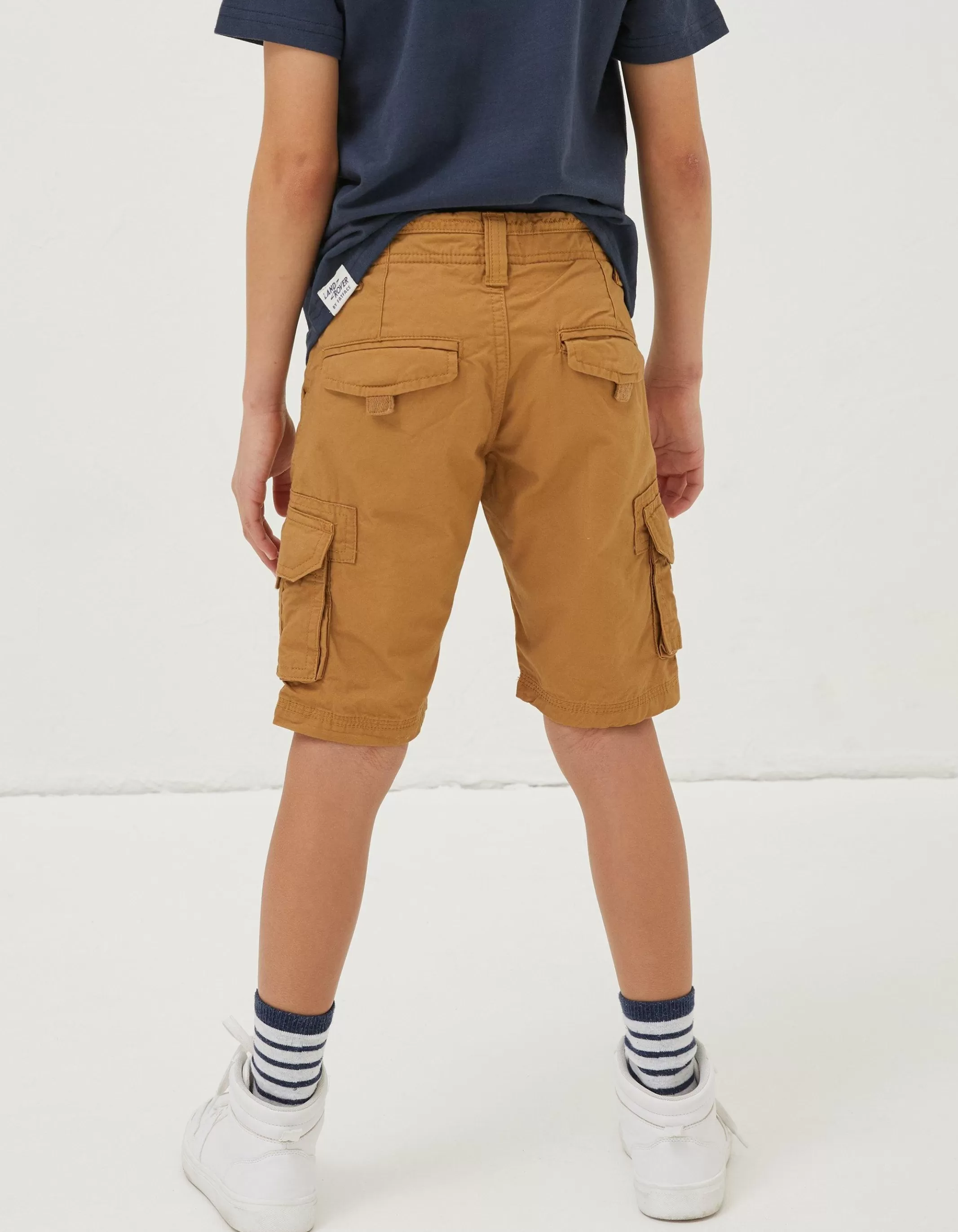 Online FatFace Lulworth Cargo Shorts Dark Stone