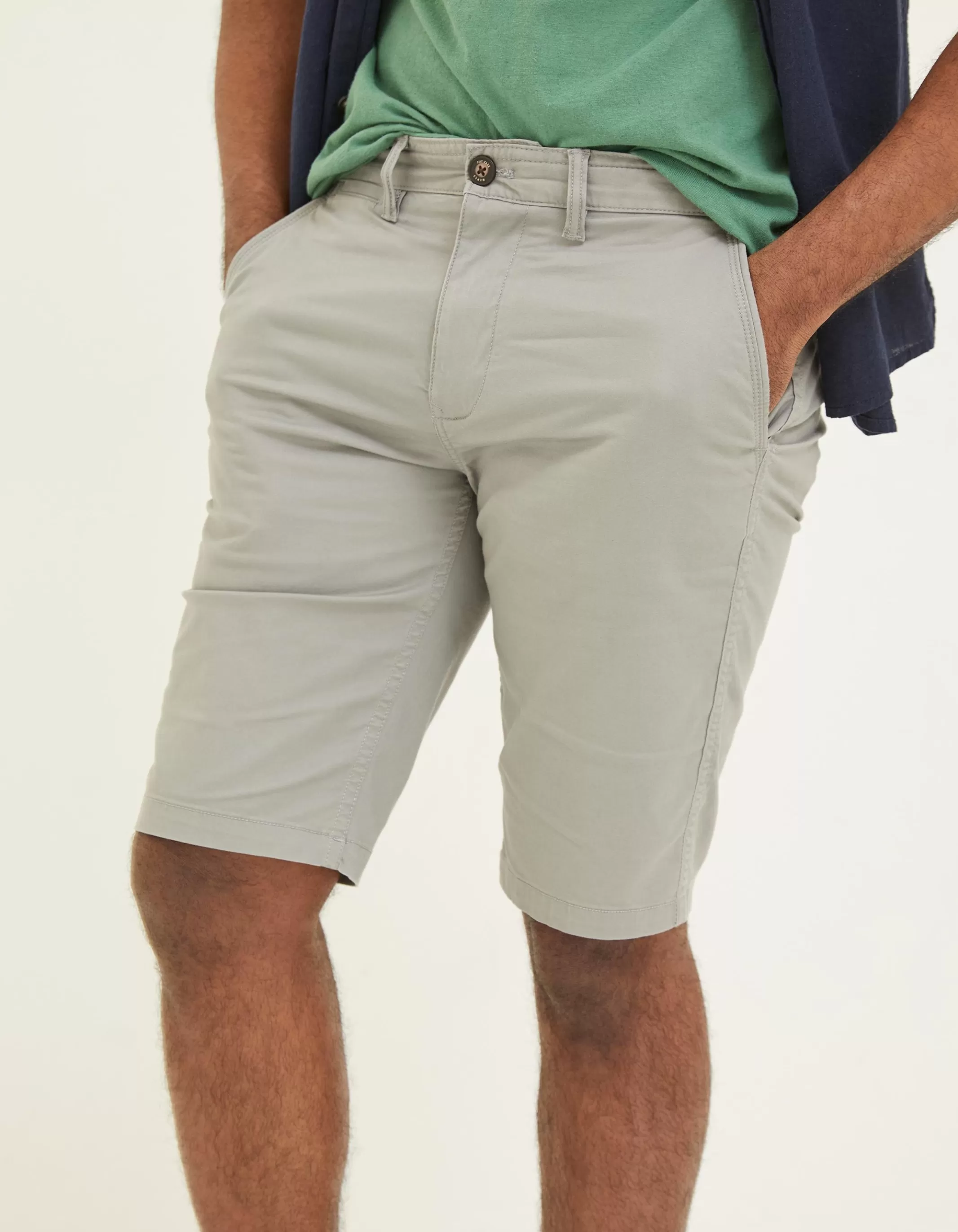 Sale FatFace Mawes Chino Shorts Grey