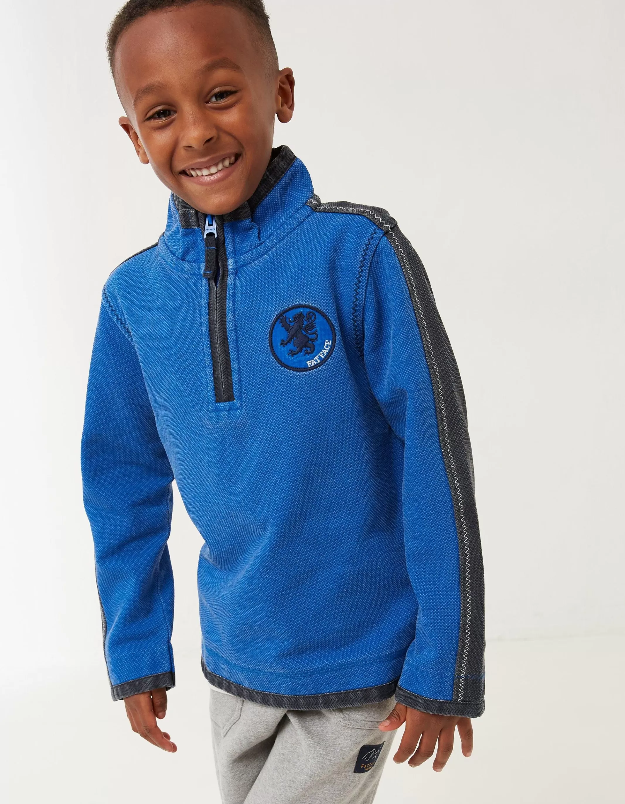 Fashion FatFace Mini Scotland Airlie Sweat Blue