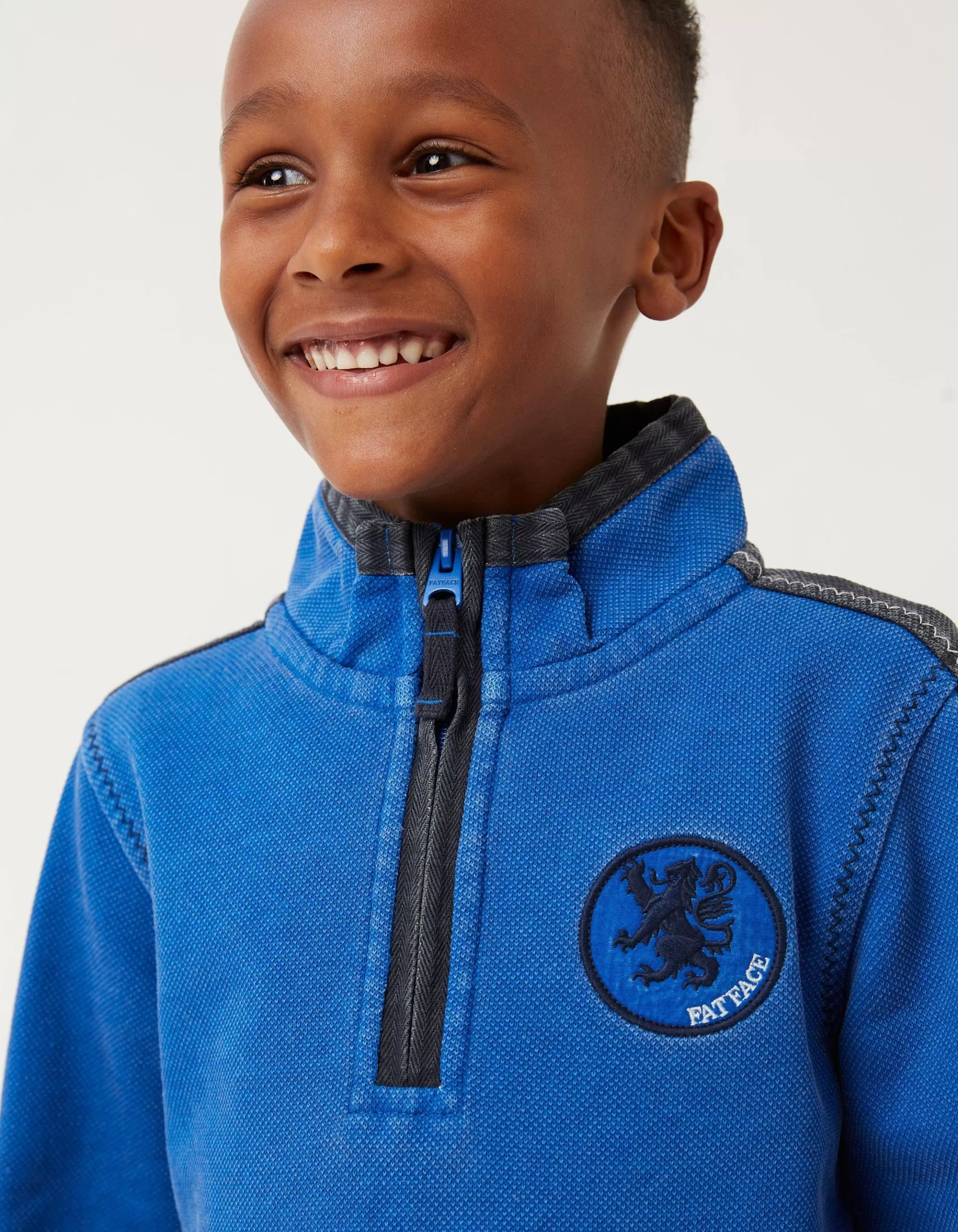 Fashion FatFace Mini Scotland Airlie Sweat Blue