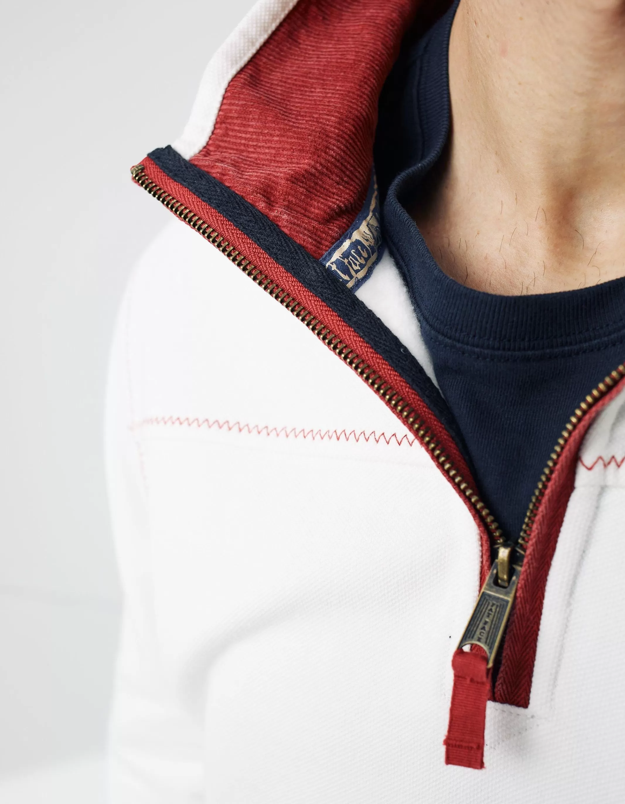 Shop FatFace Nation Airlie England Sweatshirt White