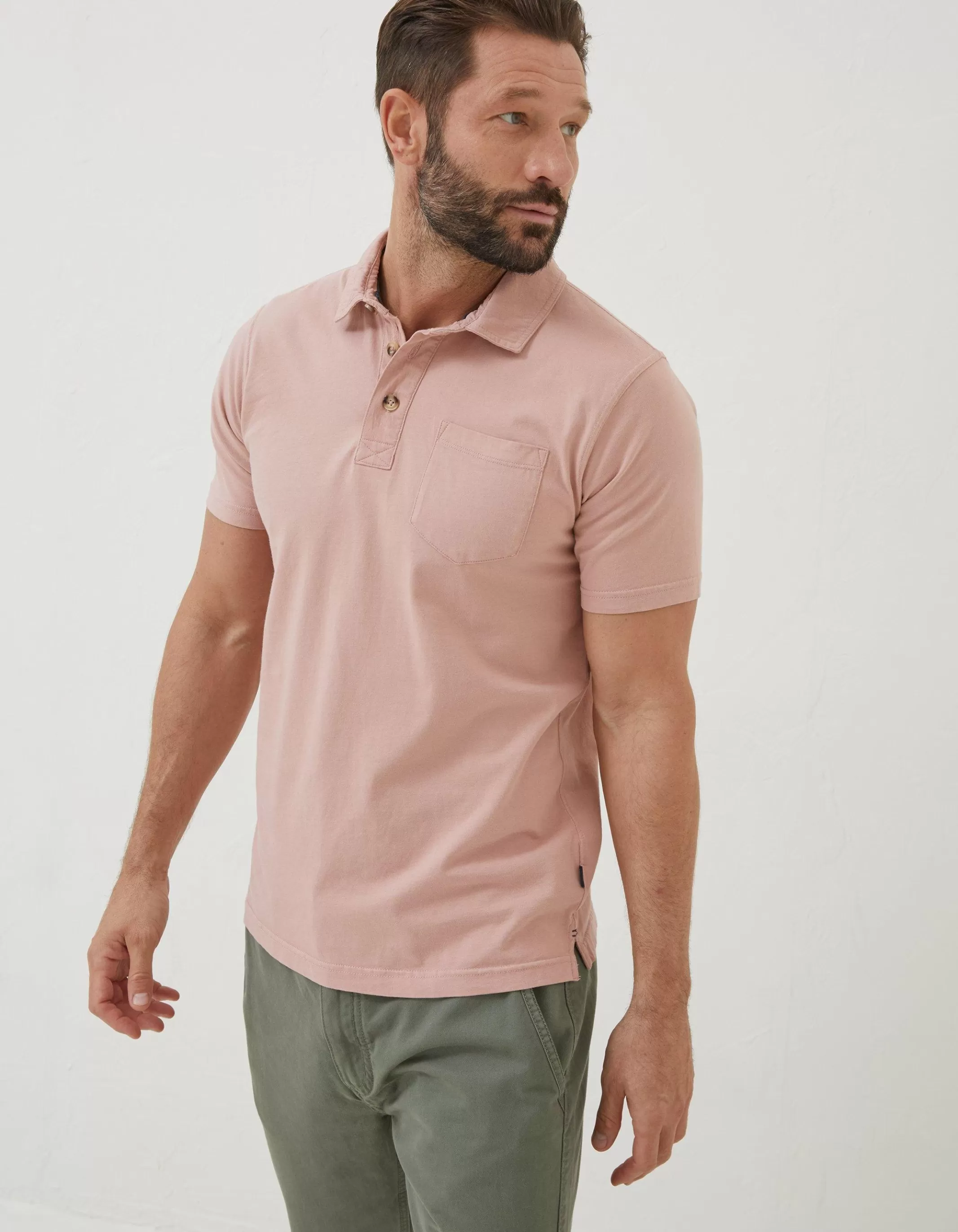 Outlet FatFace Perranporth Polo Pink