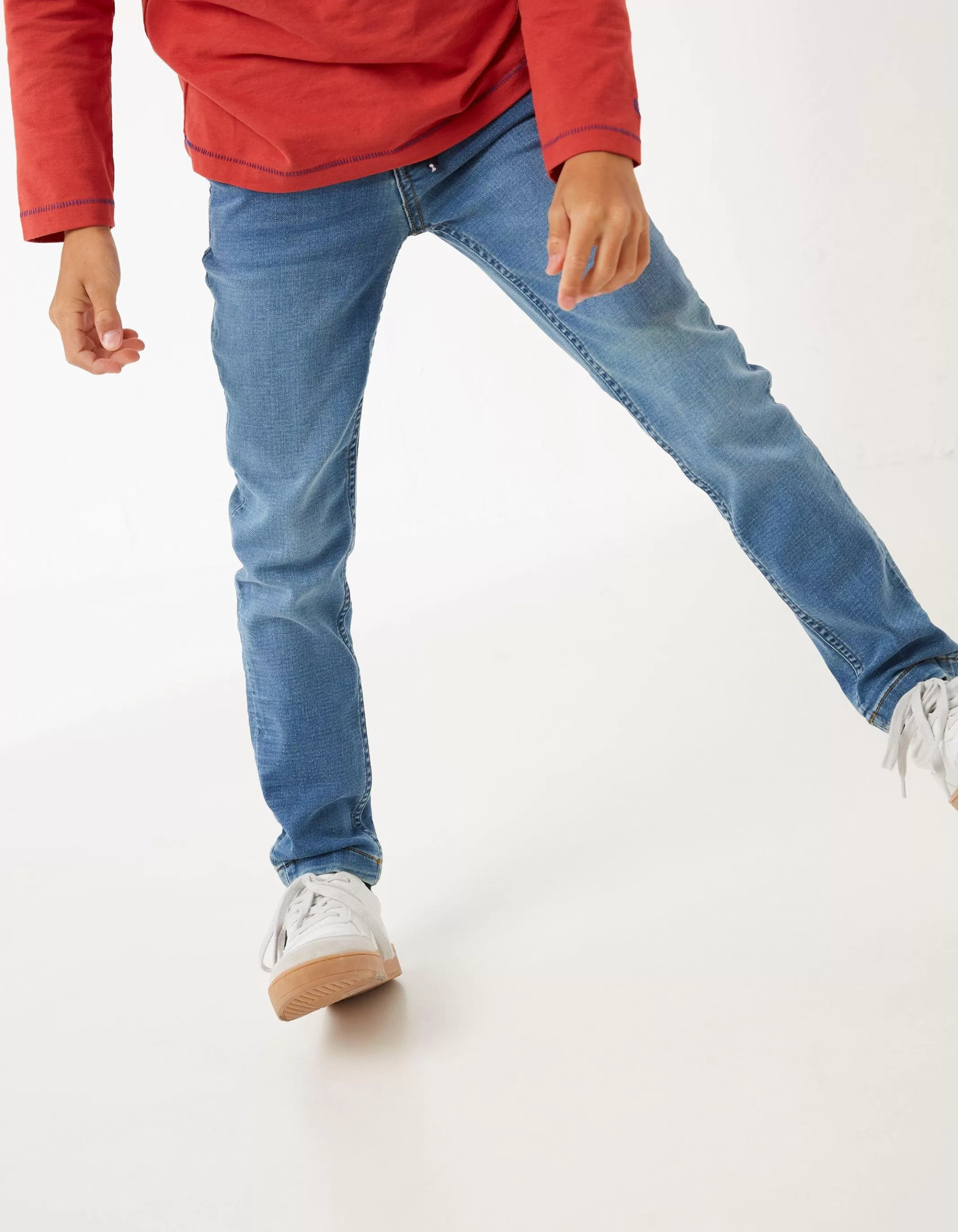 Shop FatFace Perry Pull On Jeans Light Wash