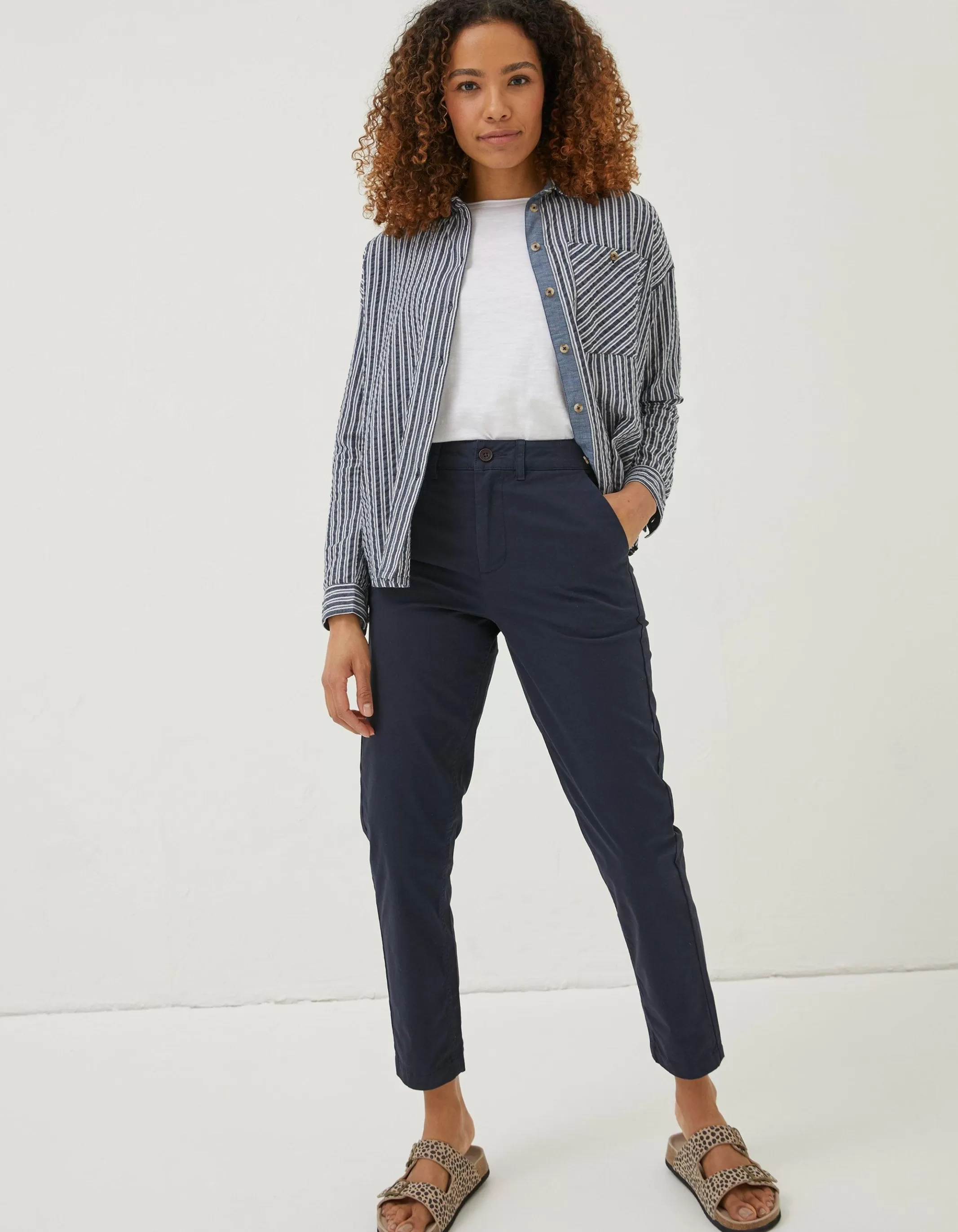 Cheap FatFace Rye Chinos Navy