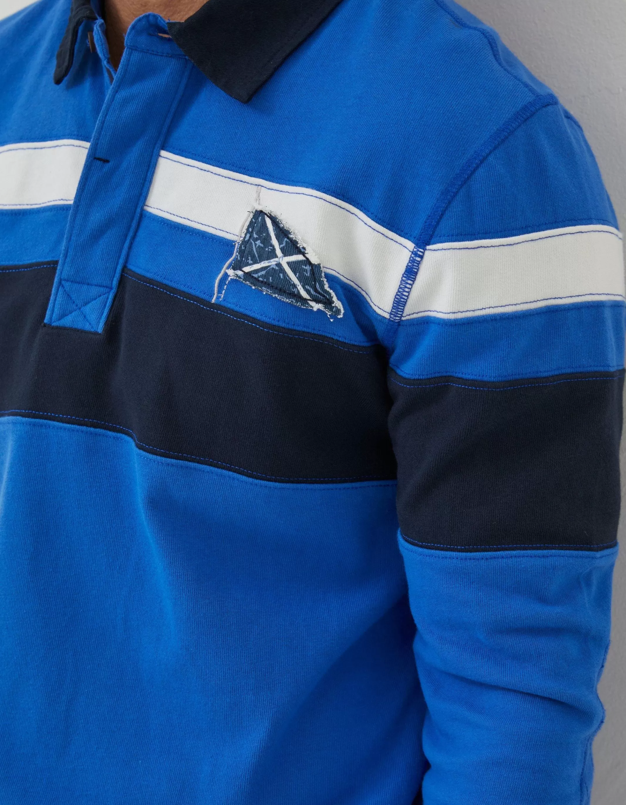 Discount FatFace Scotland Nation Rugby Shirt Navy