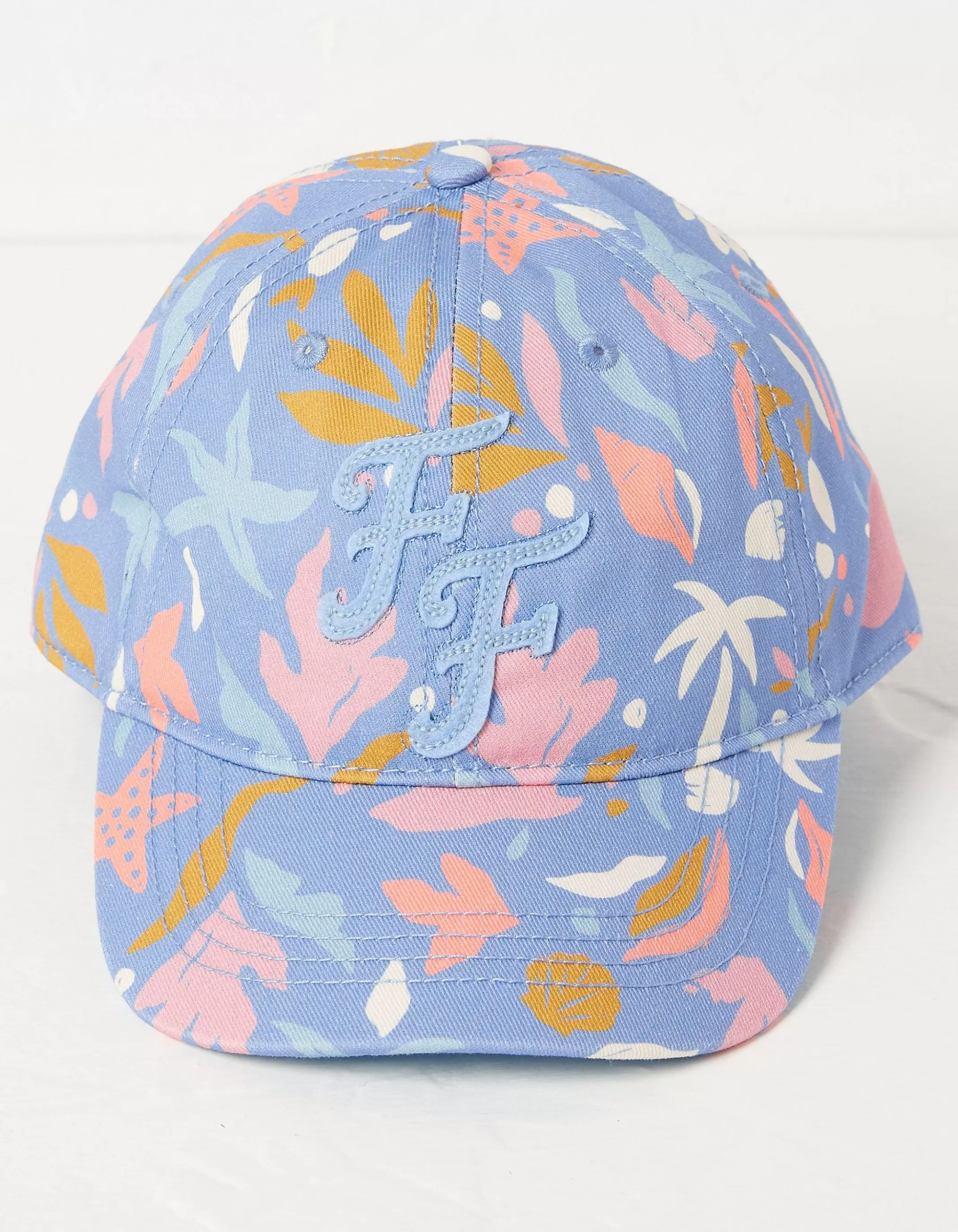 Online FatFace Sea Scape Cap Bright Blue