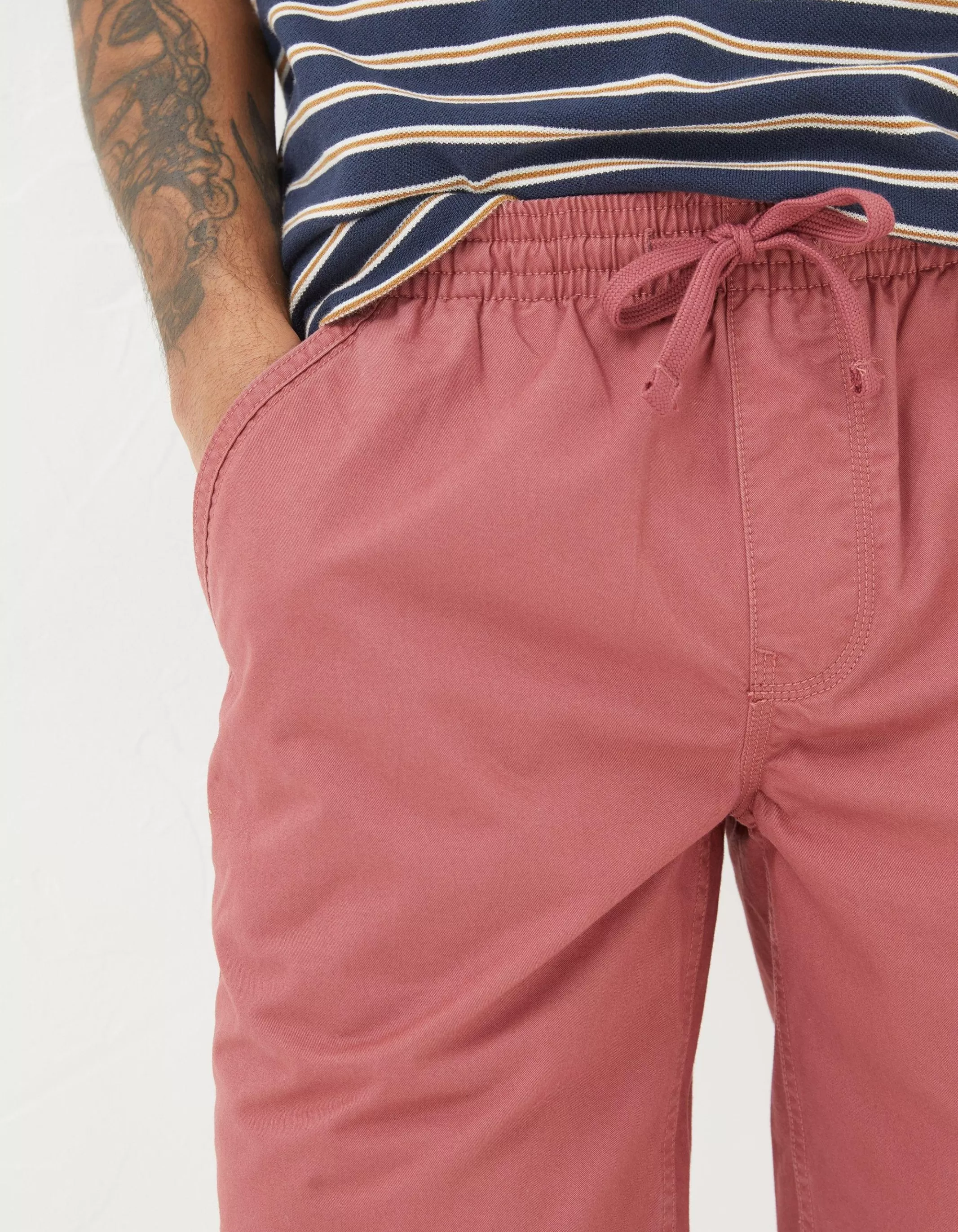 Flash Sale FatFace Seaton Pull On Shorts Washed Red