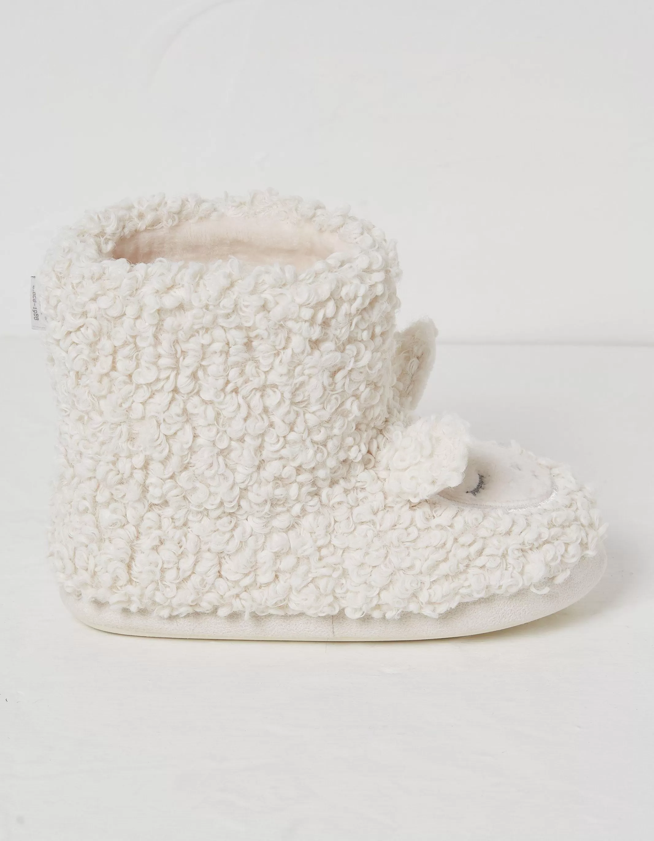 Online FatFace Shelter Stevie Sheep Slipper Boot Ivory