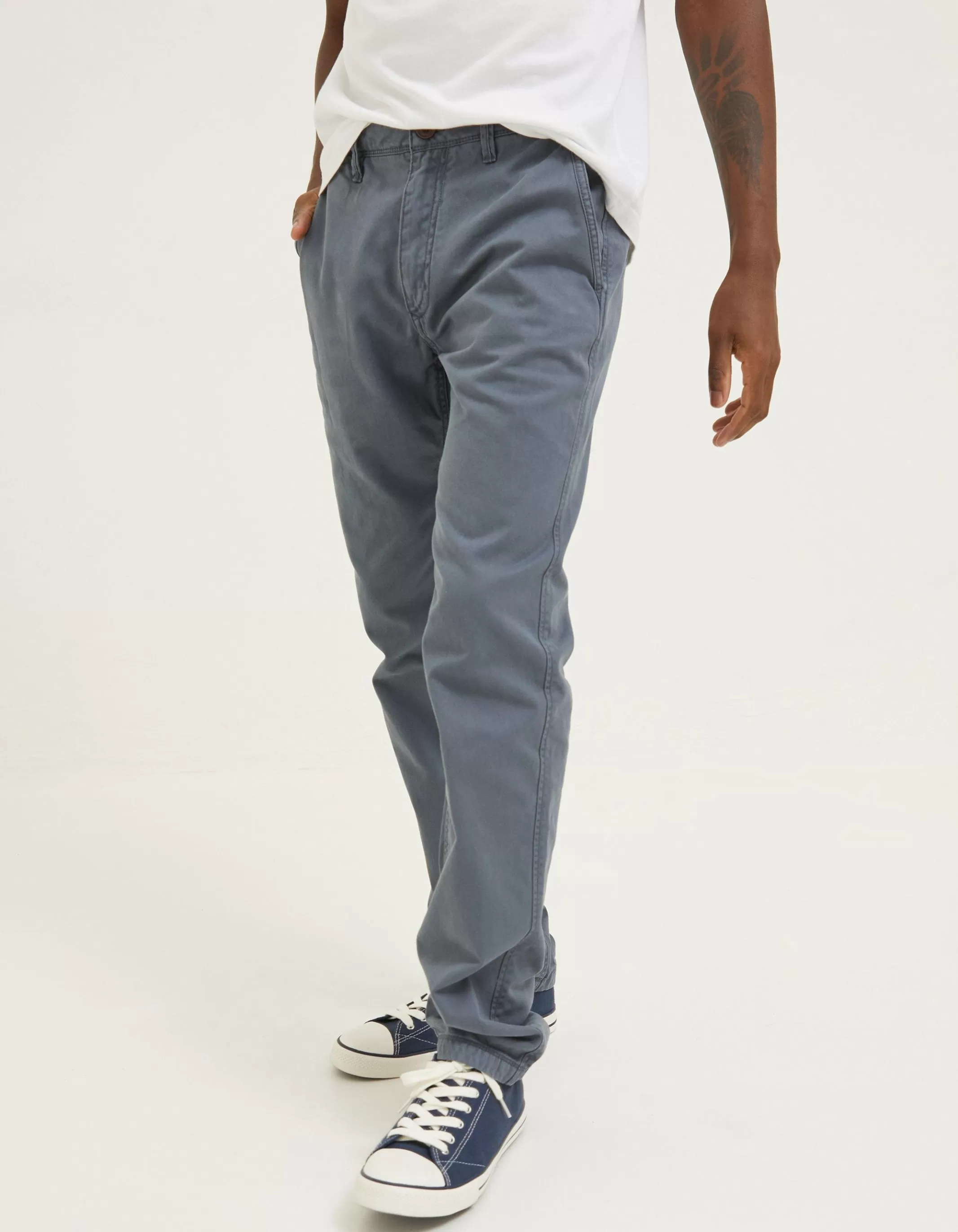 Clearance FatFace Slim Coastal Chino Dusky Blue