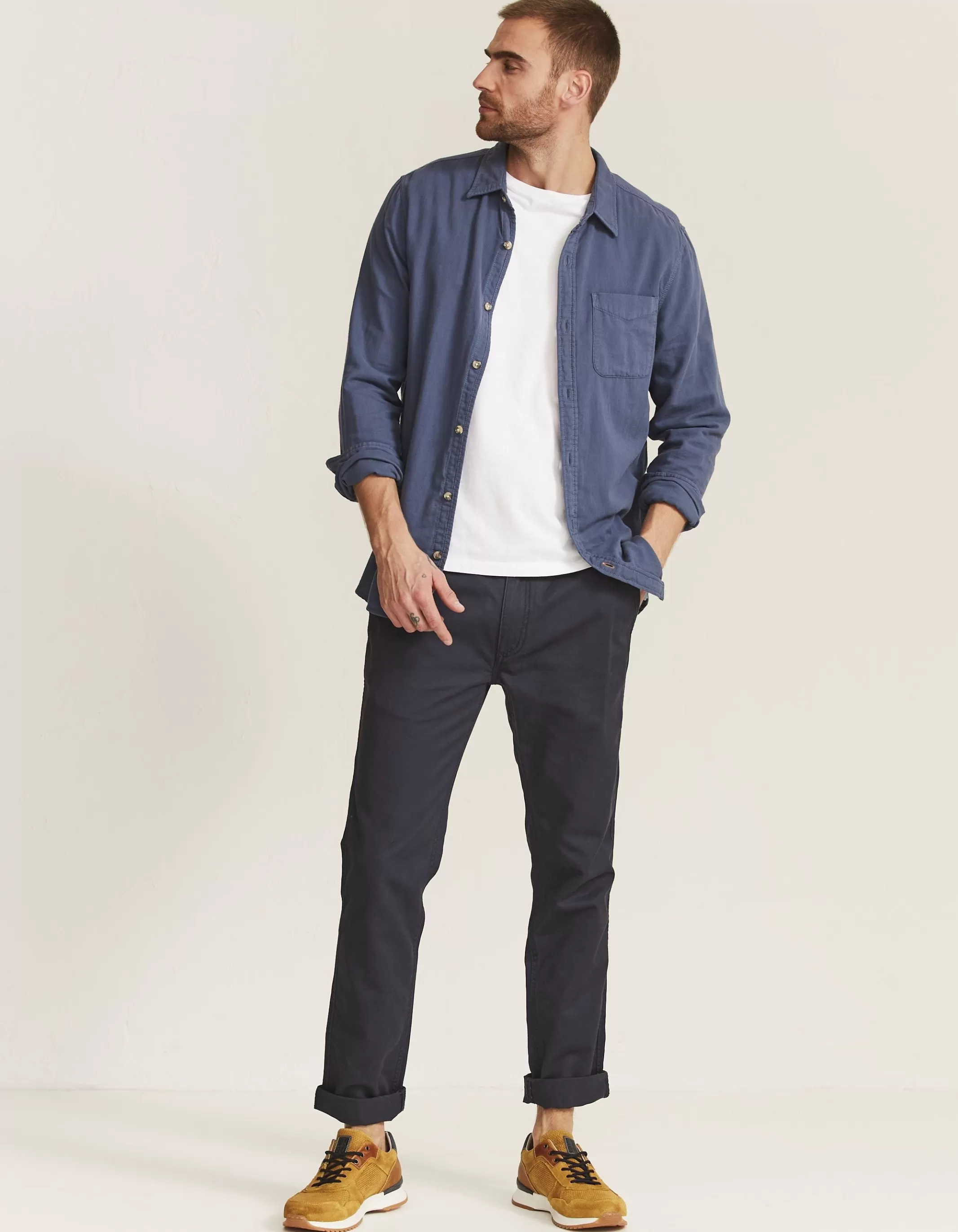 Best Sale FatFace Slim Coastal Chinos Navy