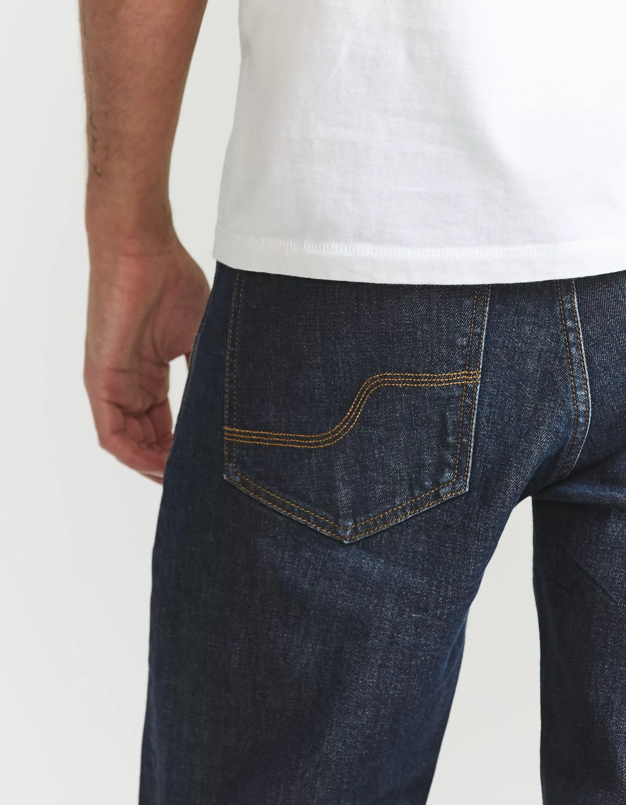 New FatFace Slim Dark Vintage Wash Jeans Denim