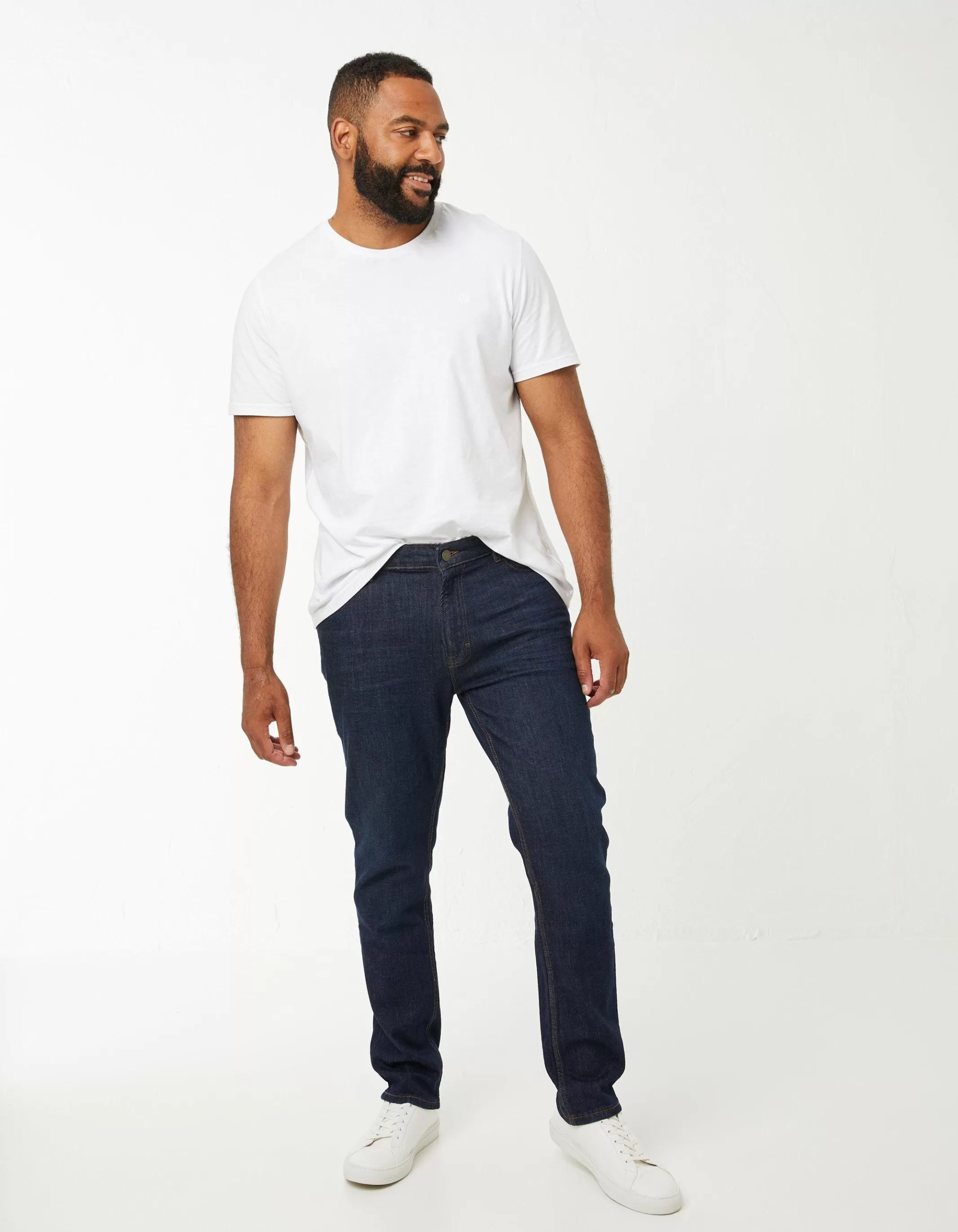 Best FatFace Slim Dark Vintage Wash Jeans Denim