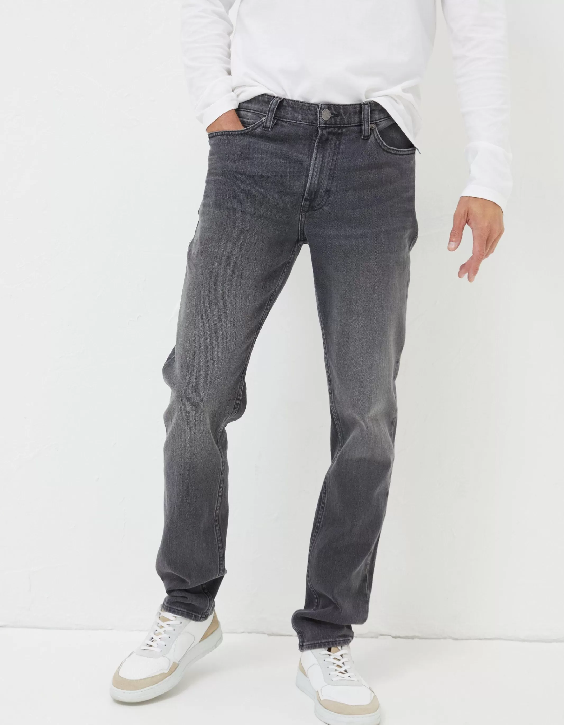 Best FatFace Slim Fit Jeans Washed Grey