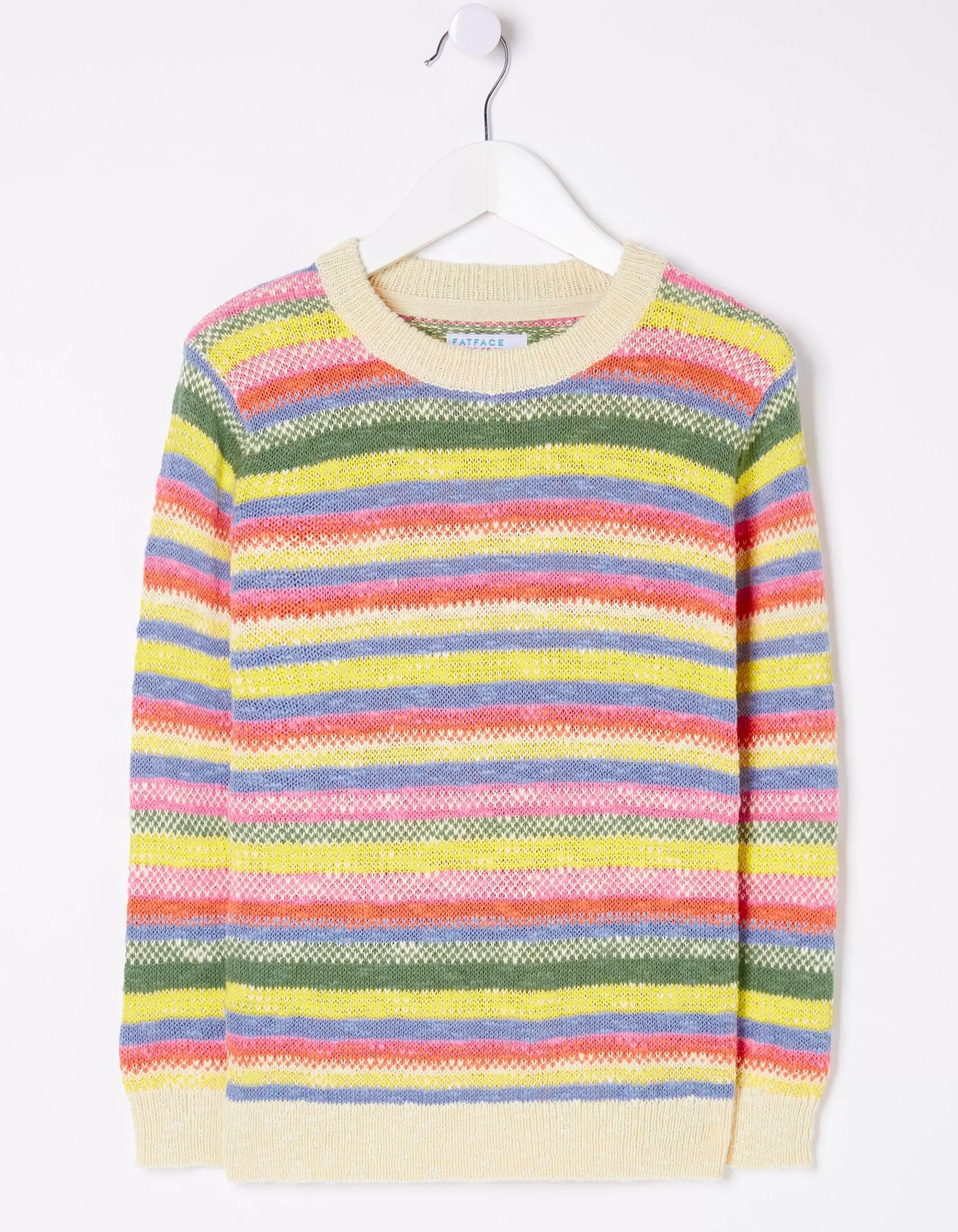 Cheap FatFace Solene Stripe Jumper Multi
