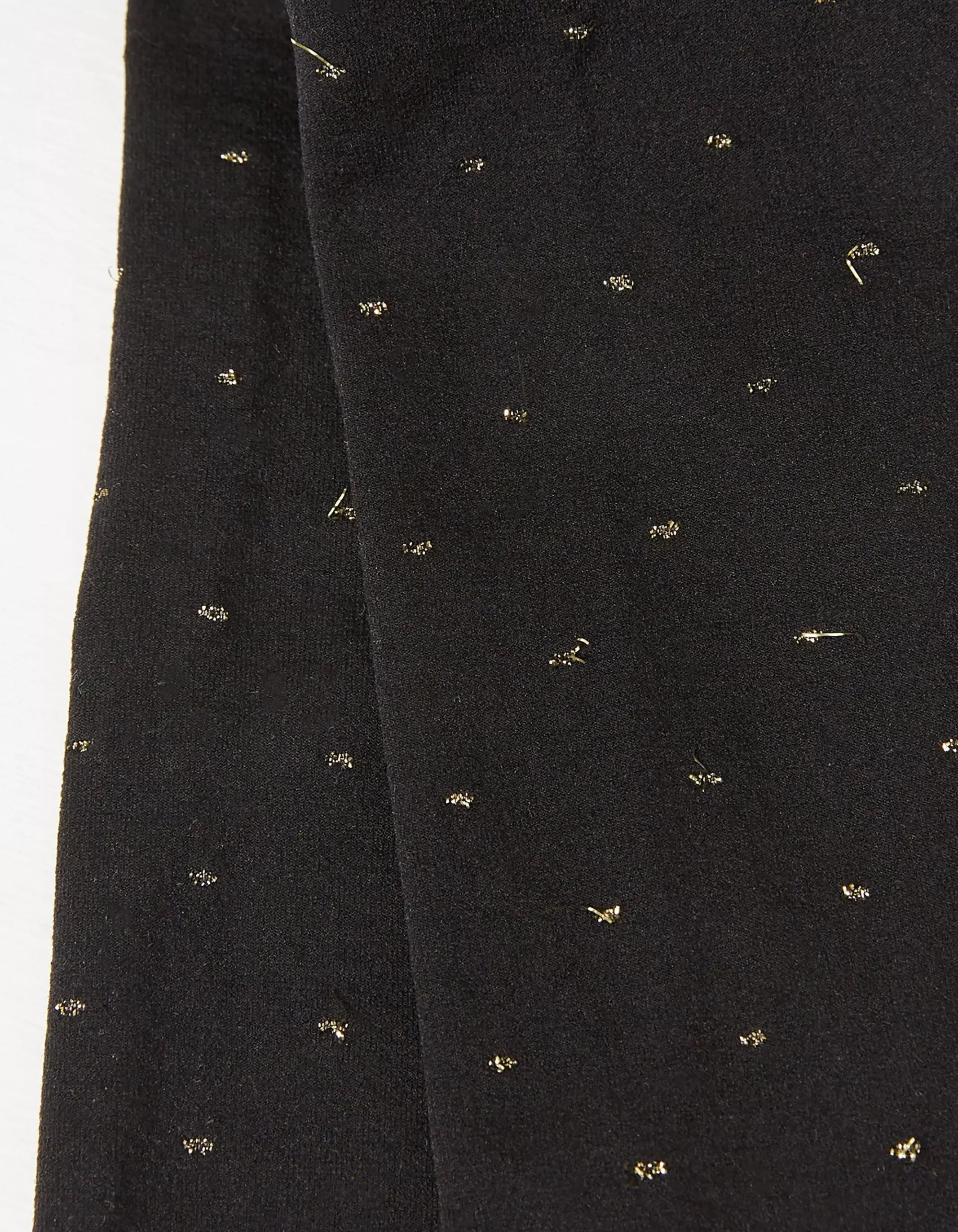 Shop FatFace Sparkle Tights Black