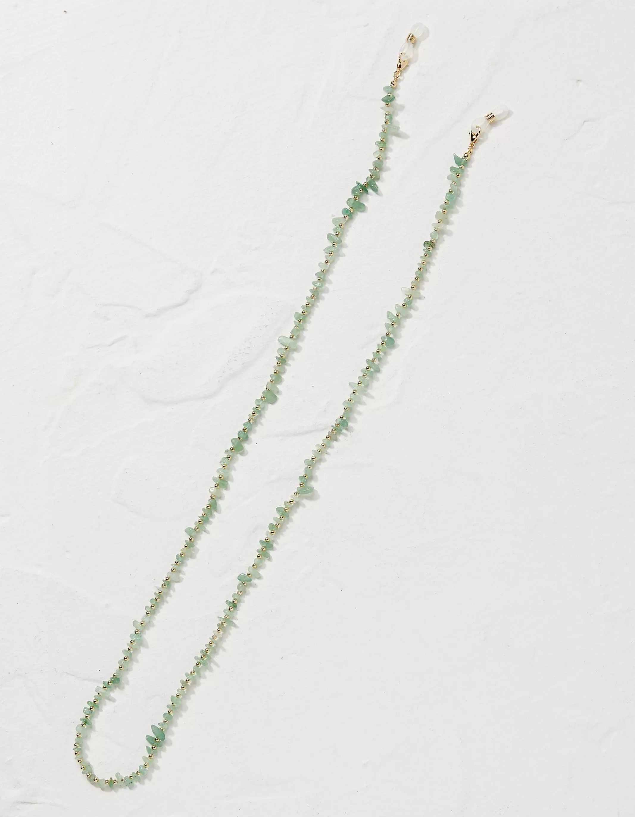 Discount FatFace Stone Glasses Chain Jade Green