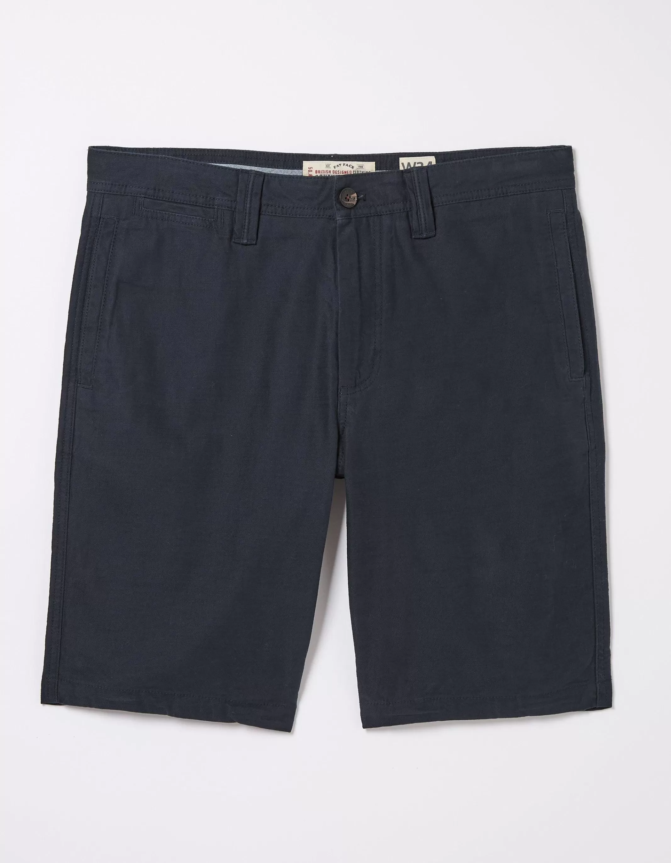 Online FatFace Stow Flat Front Shorts Navy