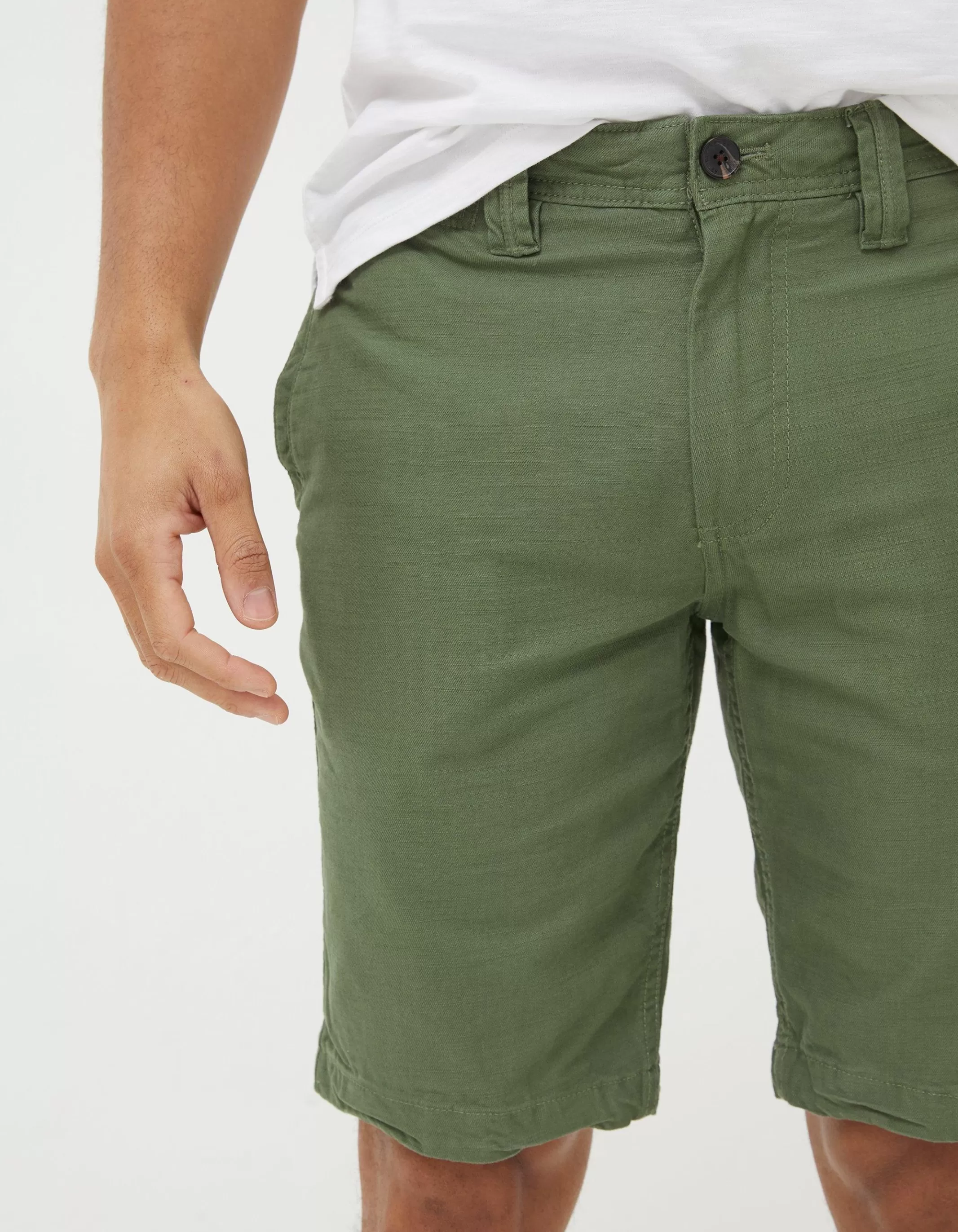 Store FatFace Stow Flat Front Shorts Green