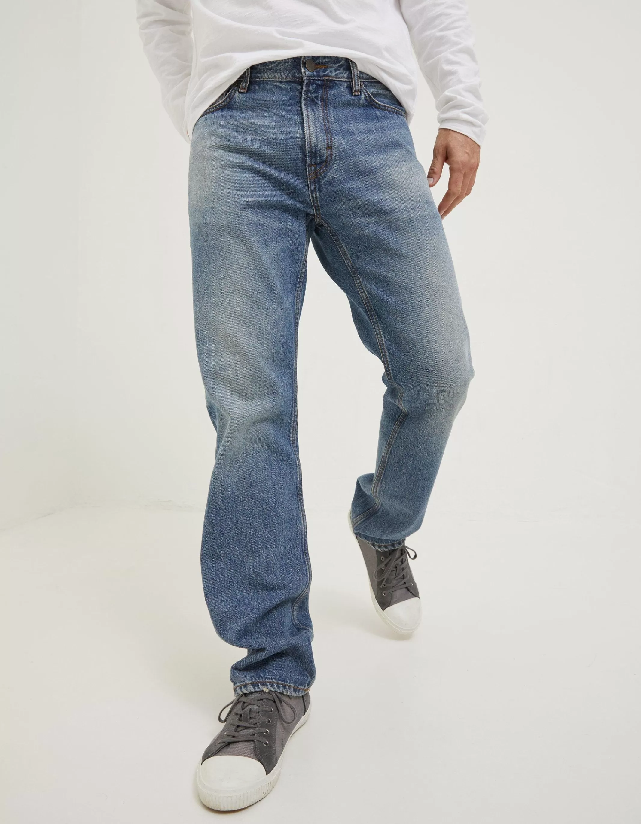 Hot FatFace Straight Authentic Wash Jeans Denim