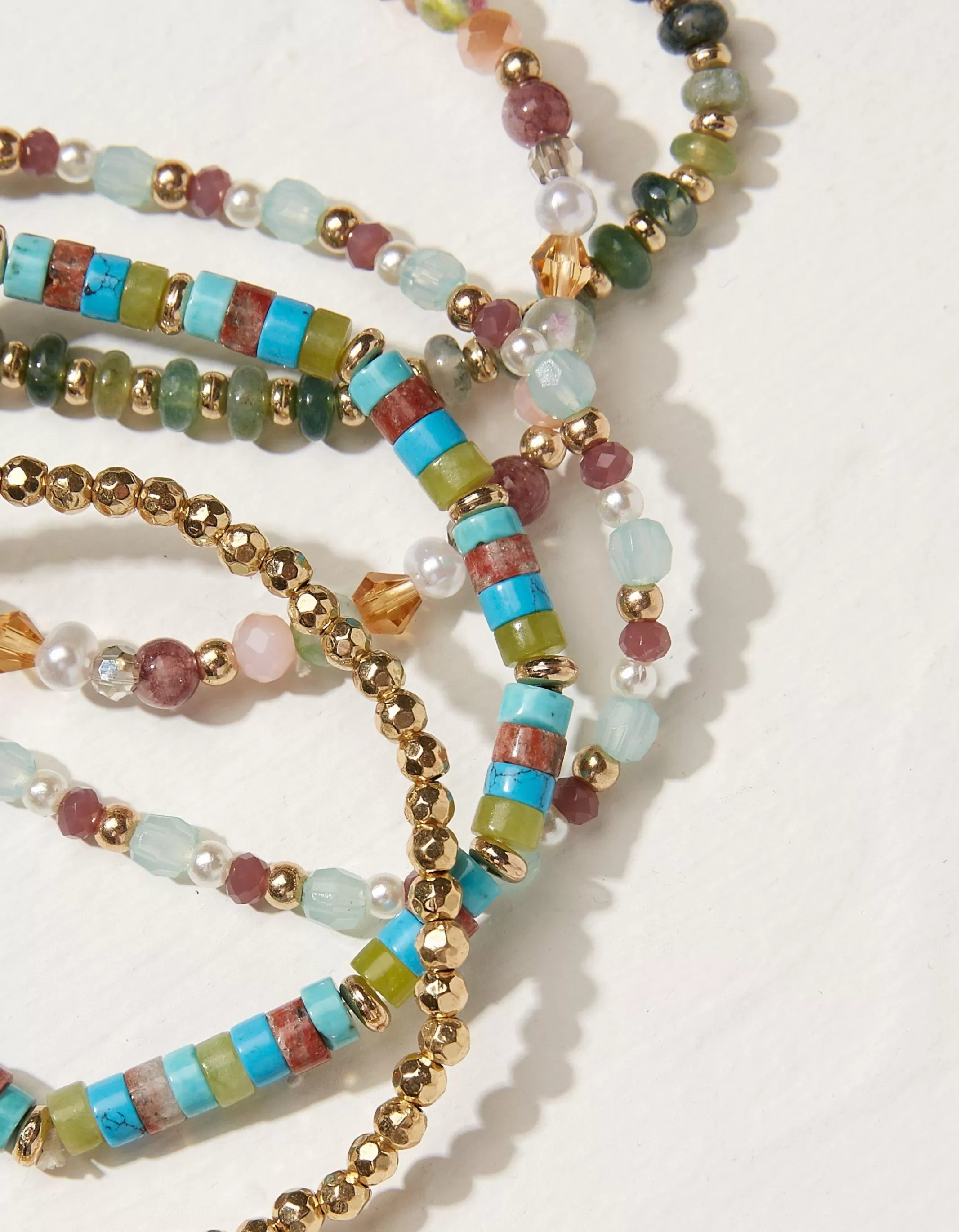 Cheap FatFace Stretch Bracelet Multi