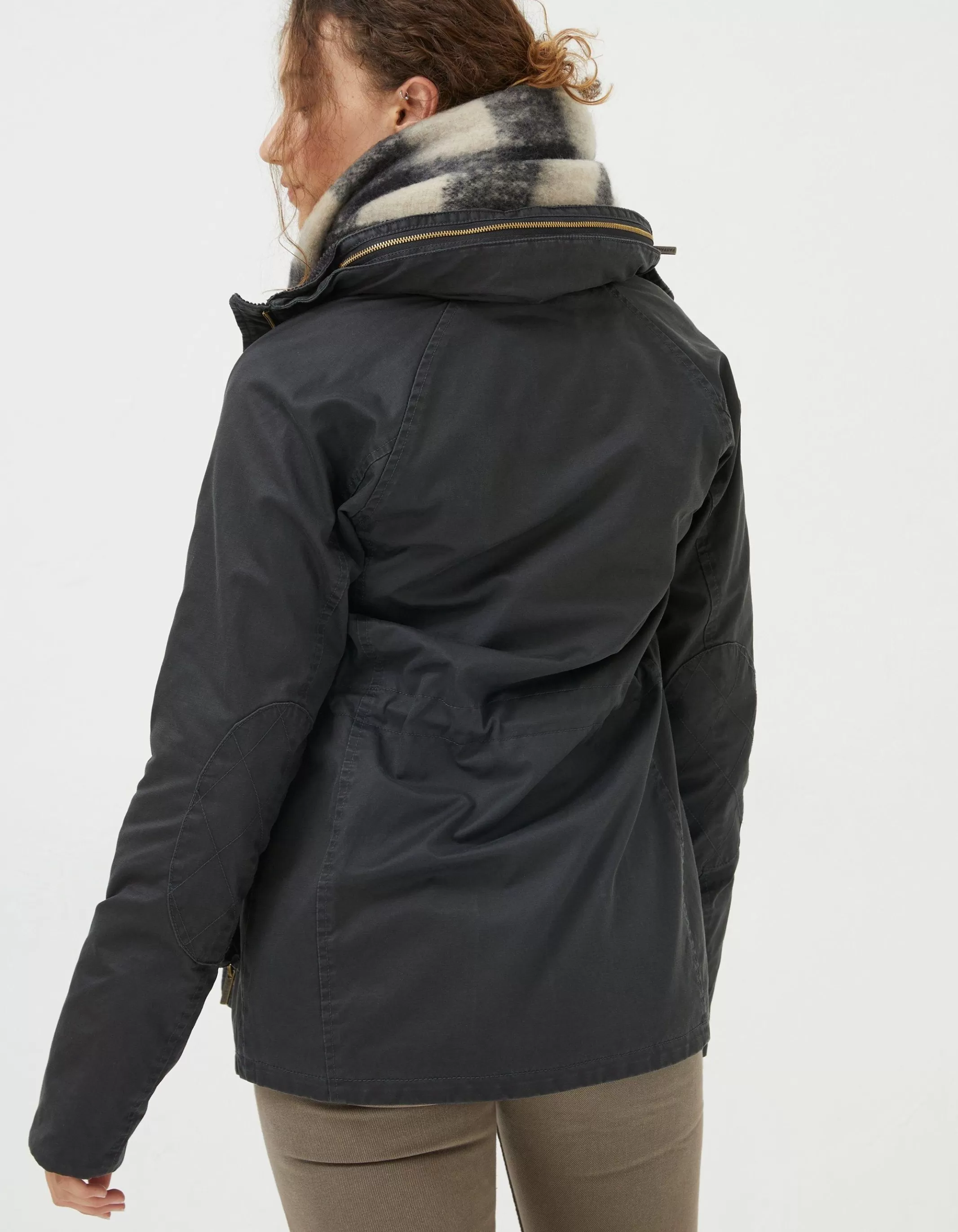 Fashion FatFace Sussex Heritage Coat Vintage Black