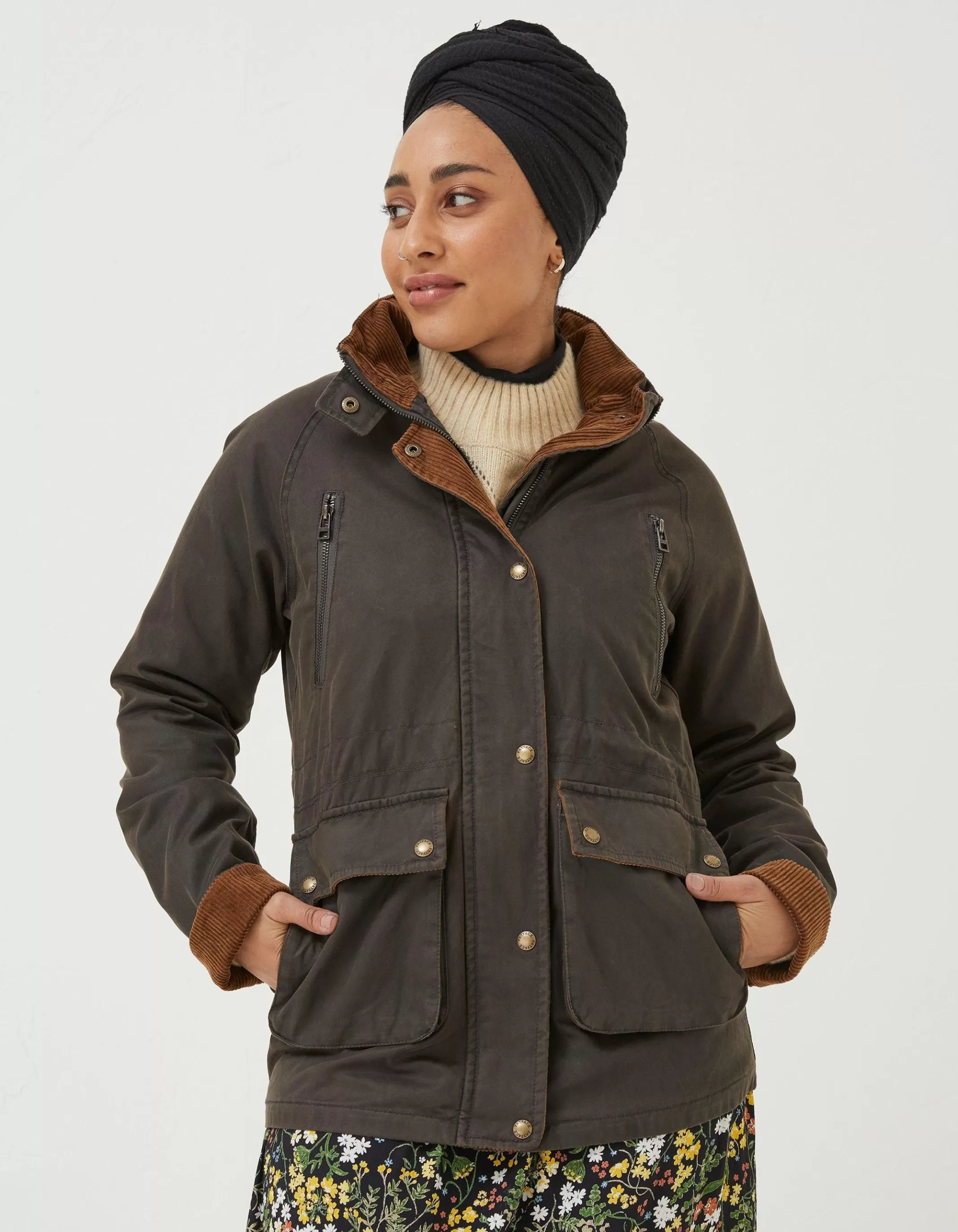 Fashion FatFace Sussex Jacket Chocolate