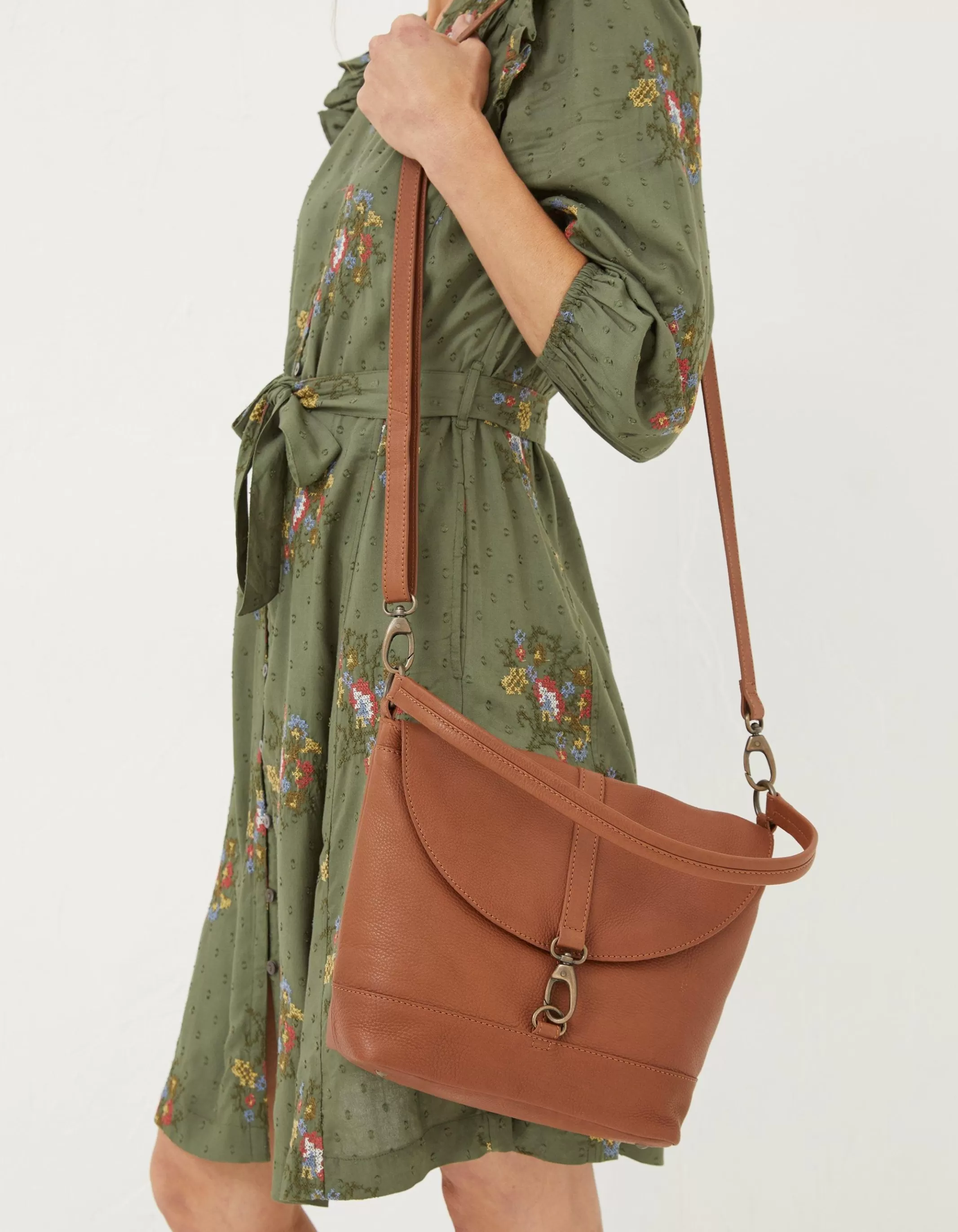 Outlet FatFace The Amberly Shoulder Bag Tan