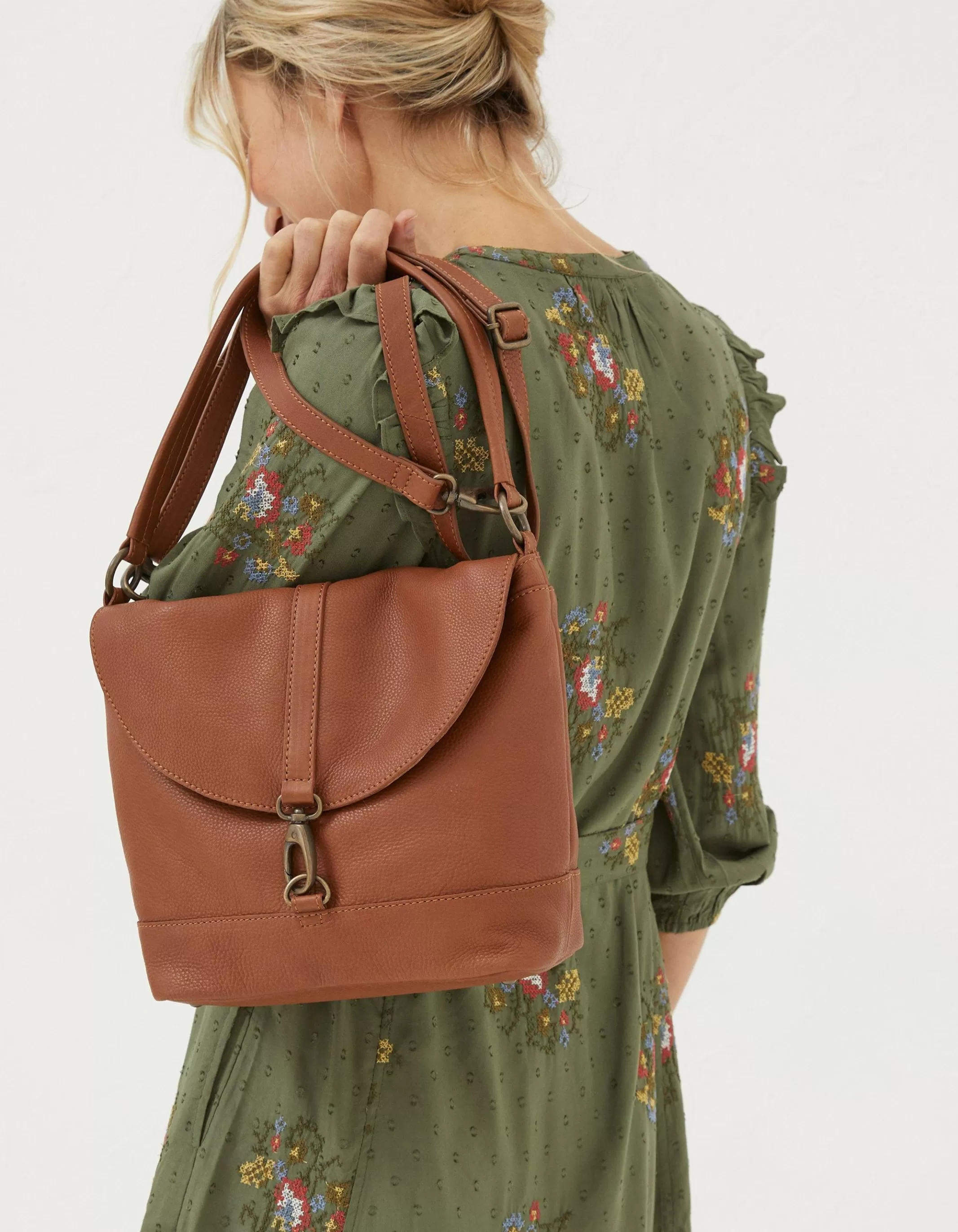 Outlet FatFace The Amberly Shoulder Bag Tan