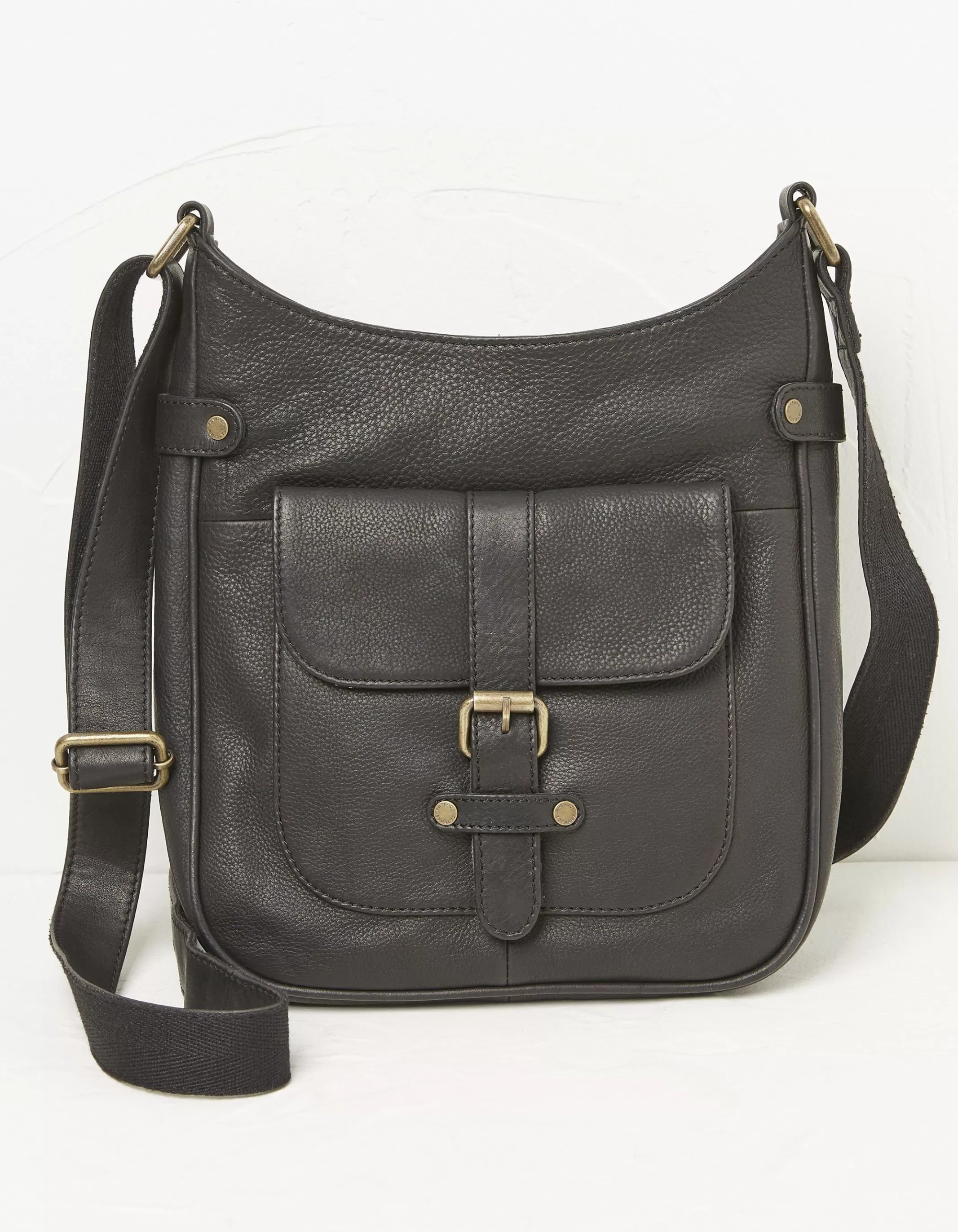 Cheap FatFace The Annabelle Shoulder Bag Black