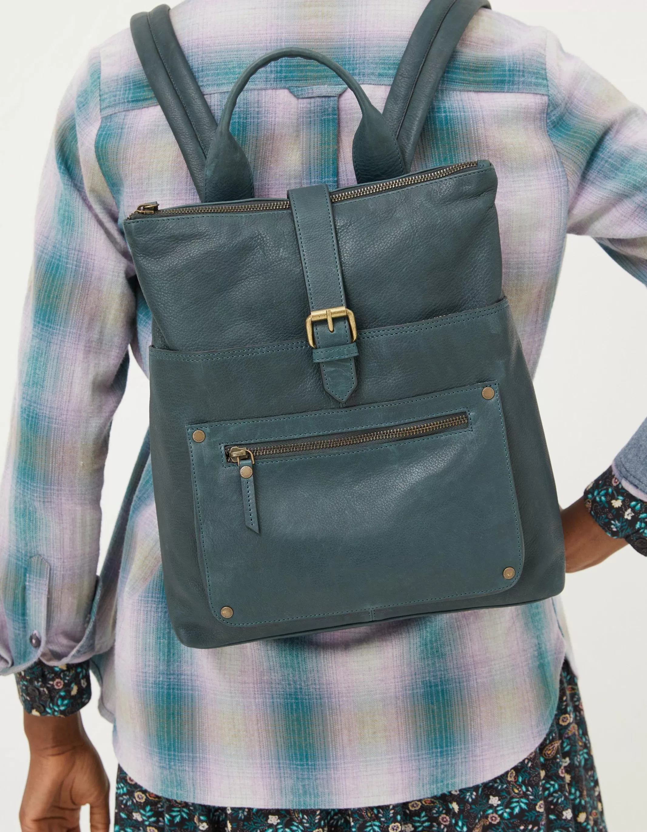 Sale FatFace The Ava Backpack Dark Teal