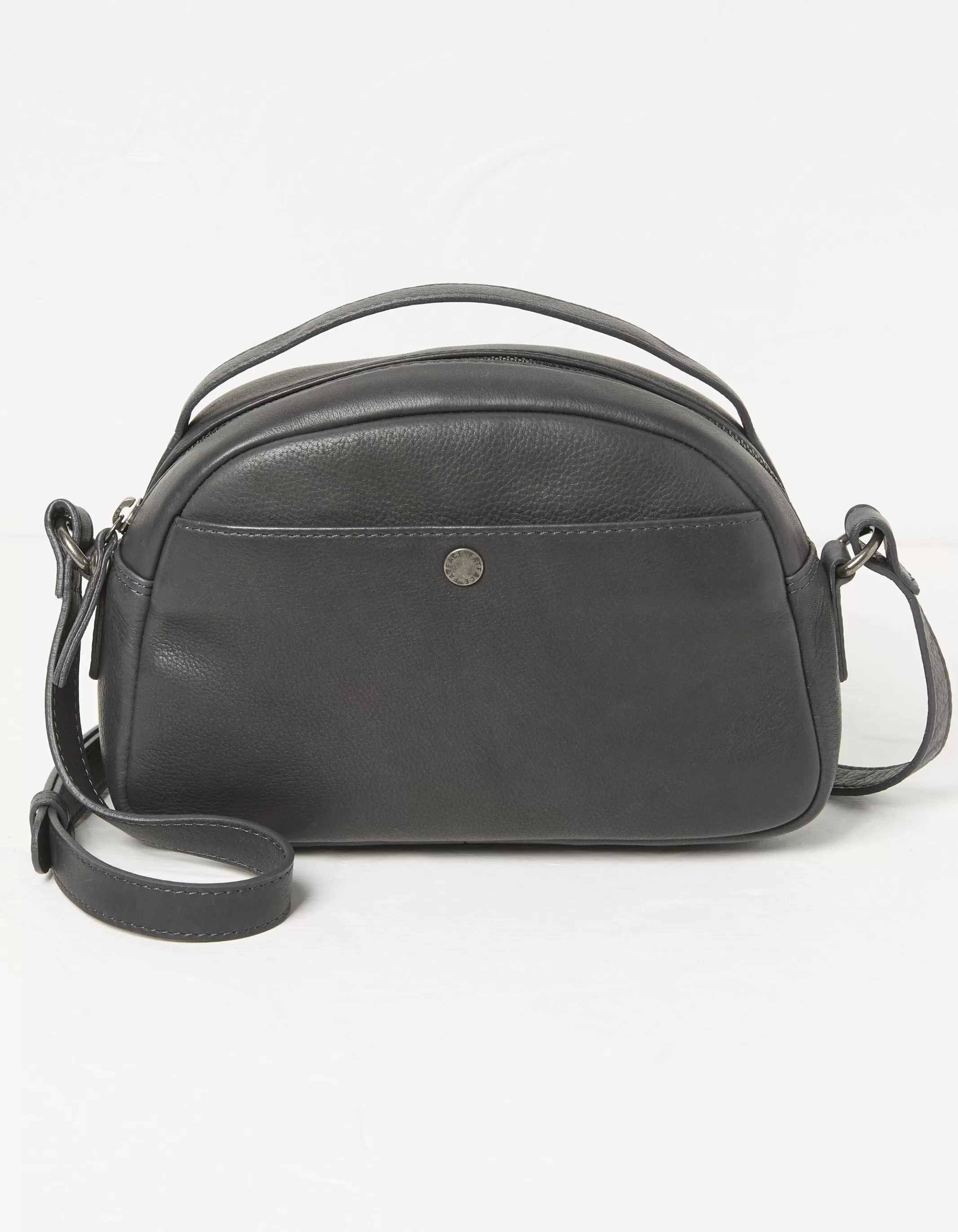 Cheap FatFace The Callie Crossbody Bag Charcoal Grey