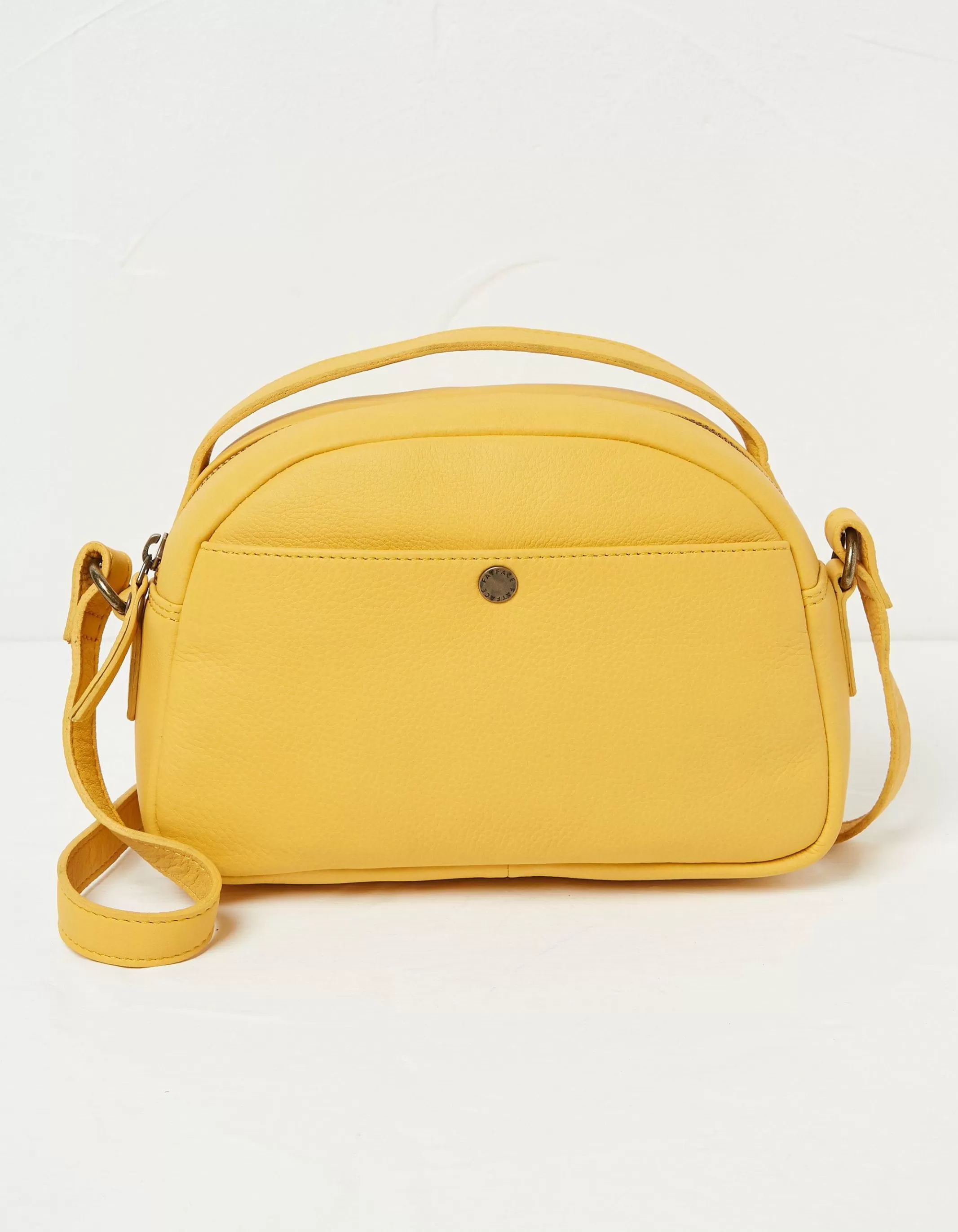 New FatFace The Callie Crossbody Bag Yellow