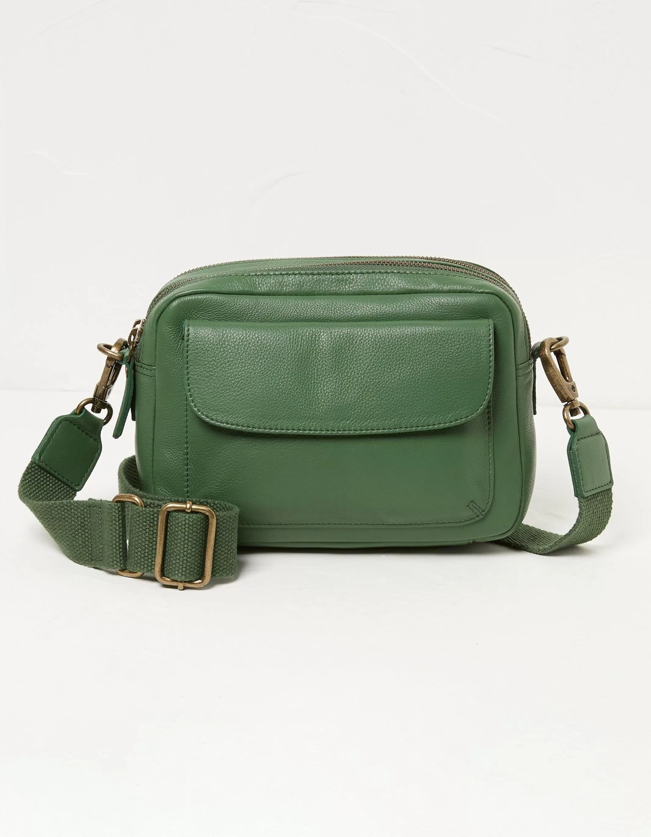 Cheap FatFace The Oslo Camera Bag Green