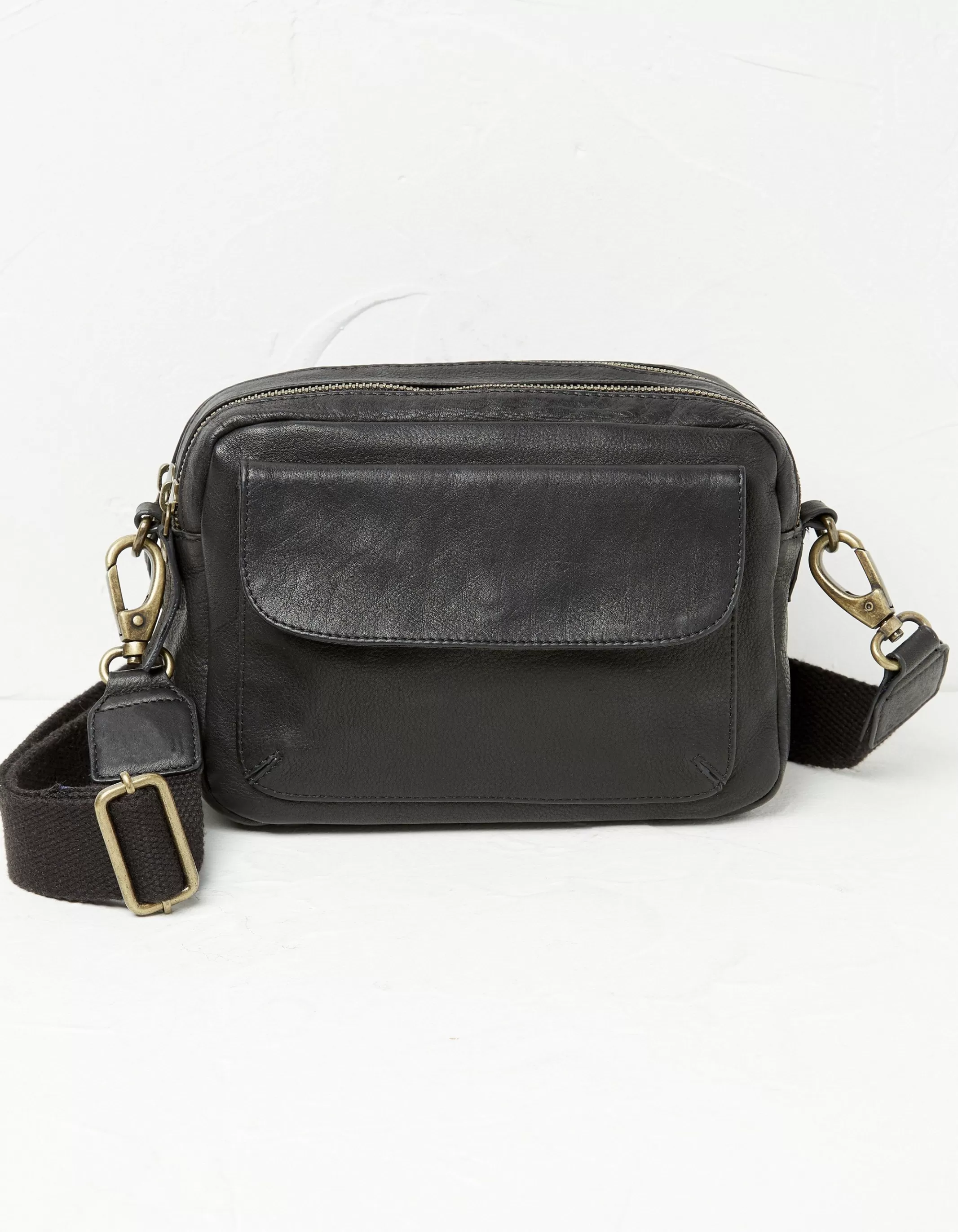 Cheap FatFace The Oslo Camera Bag Black