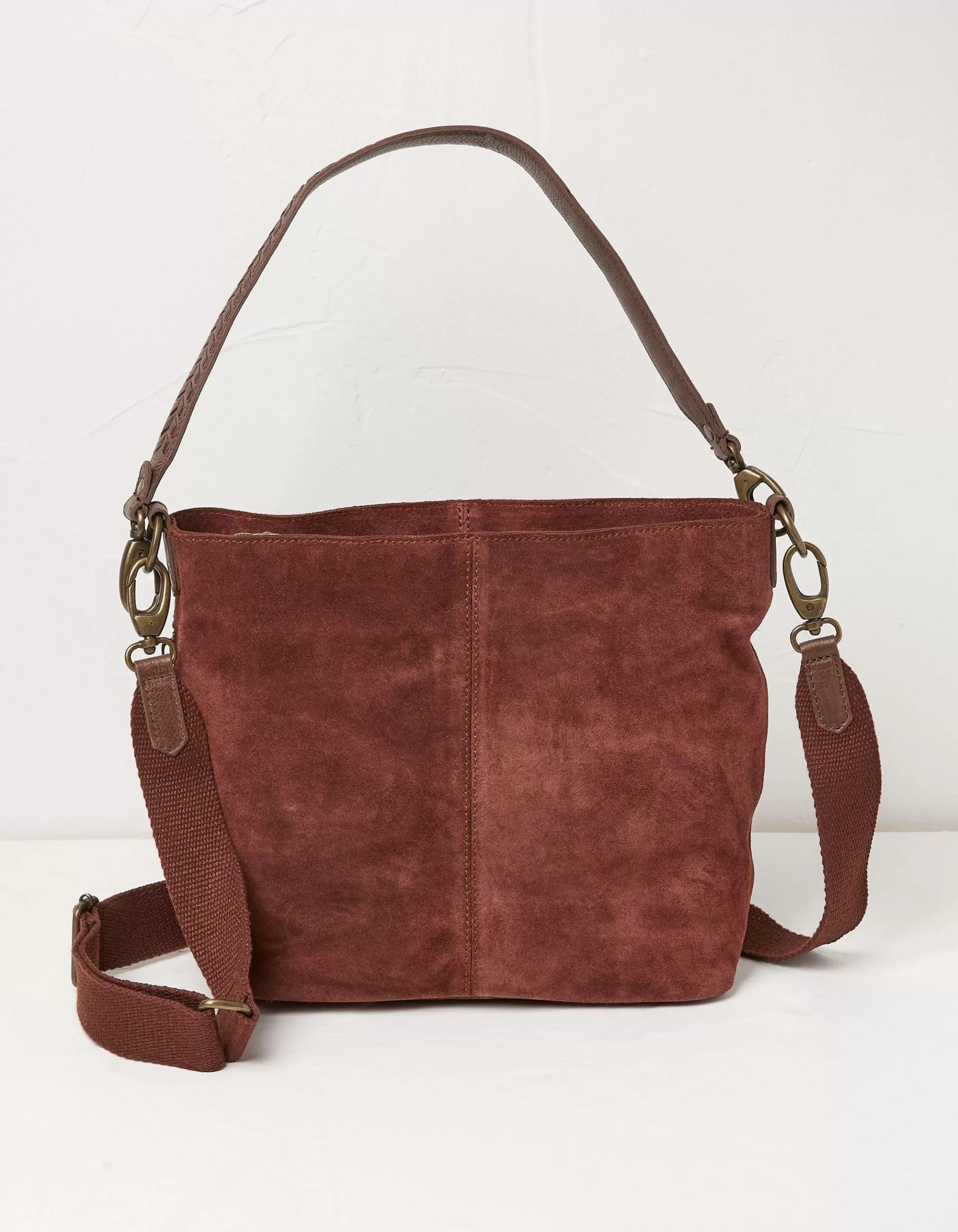 Store FatFace The Valletta Shoulder Bag Burgundy