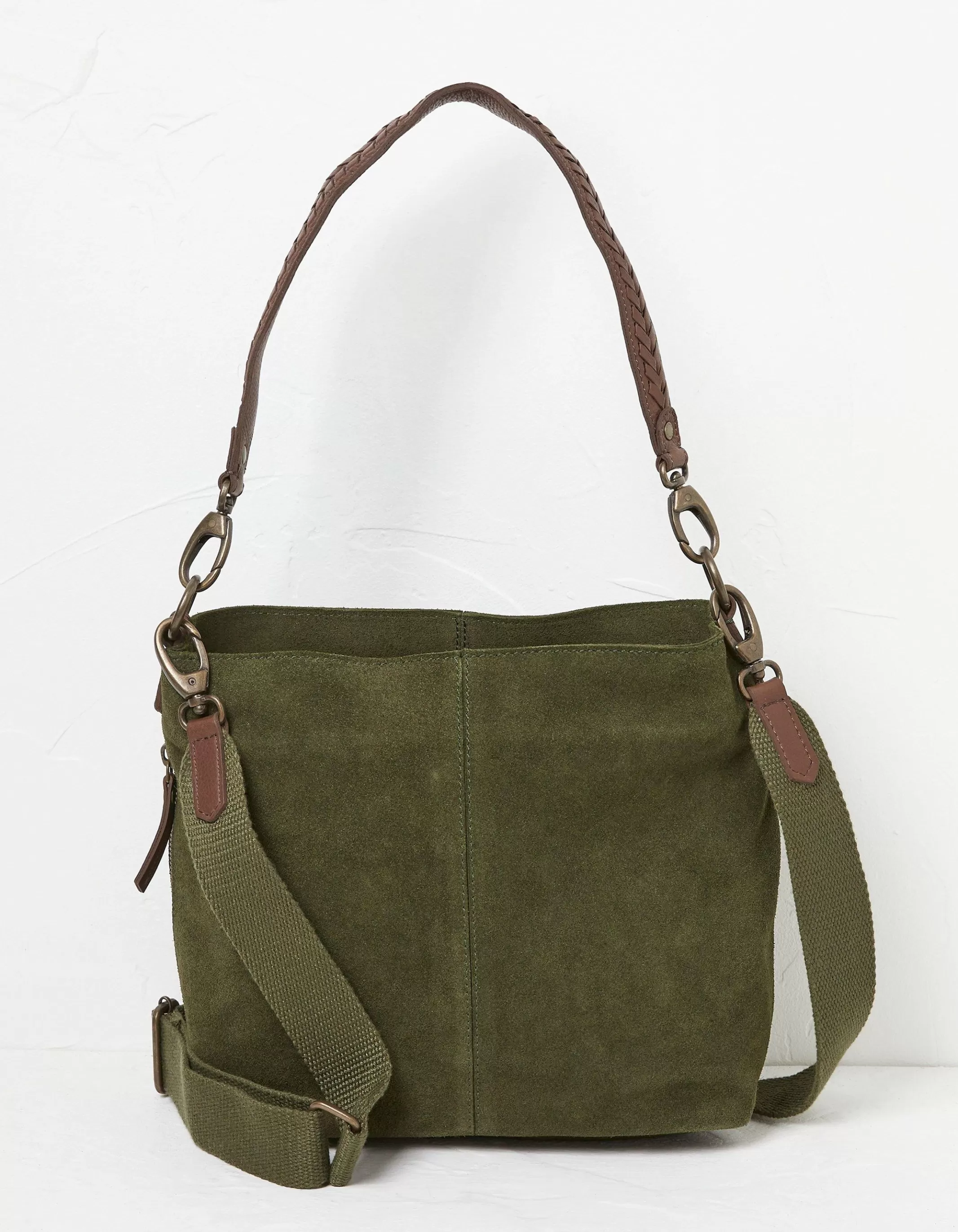 Discount FatFace The Valletta Shoulder Bag Green