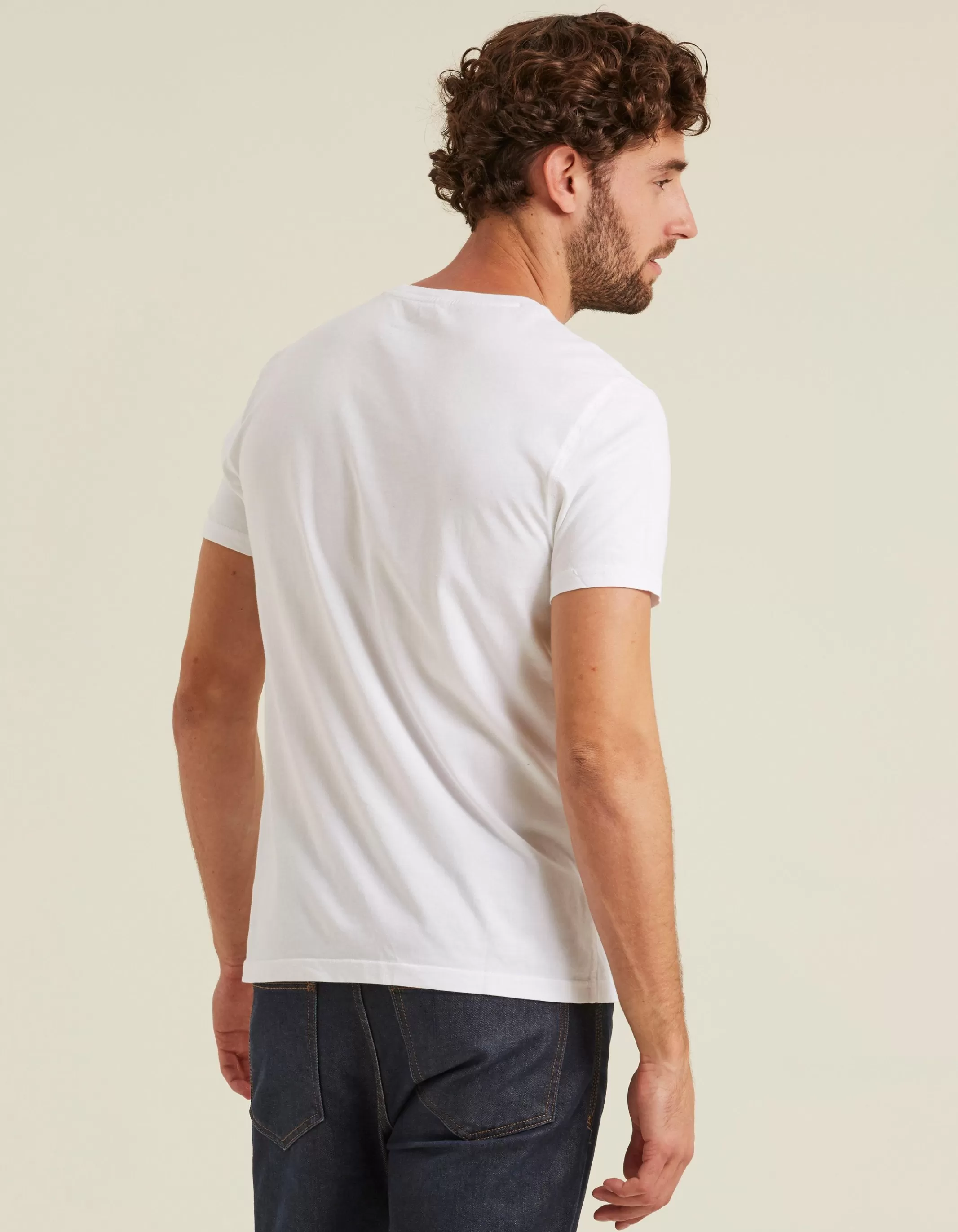 Fashion FatFace Three Pack Crew Neck T-Shirts Navy