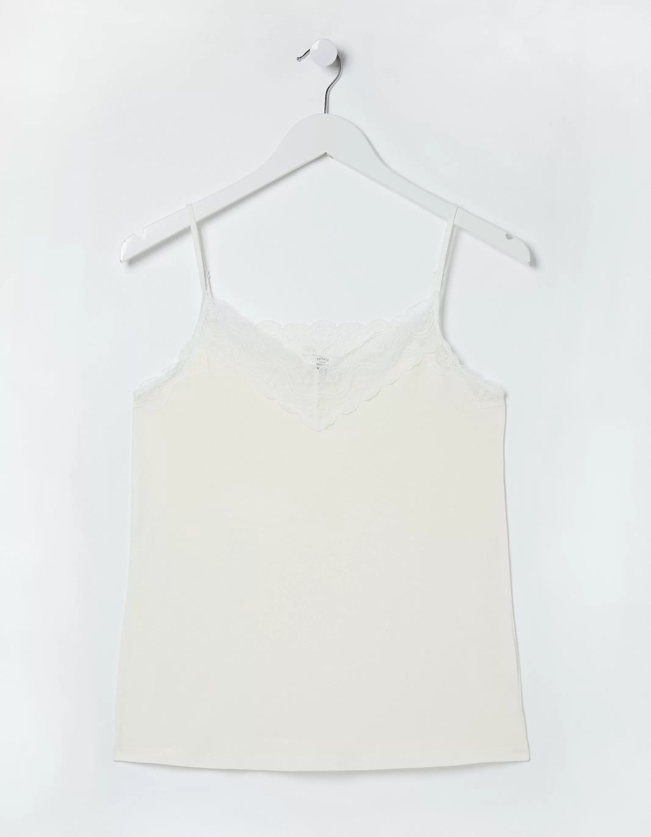 Best Sale FatFace V Neck Lace Vest Ivory