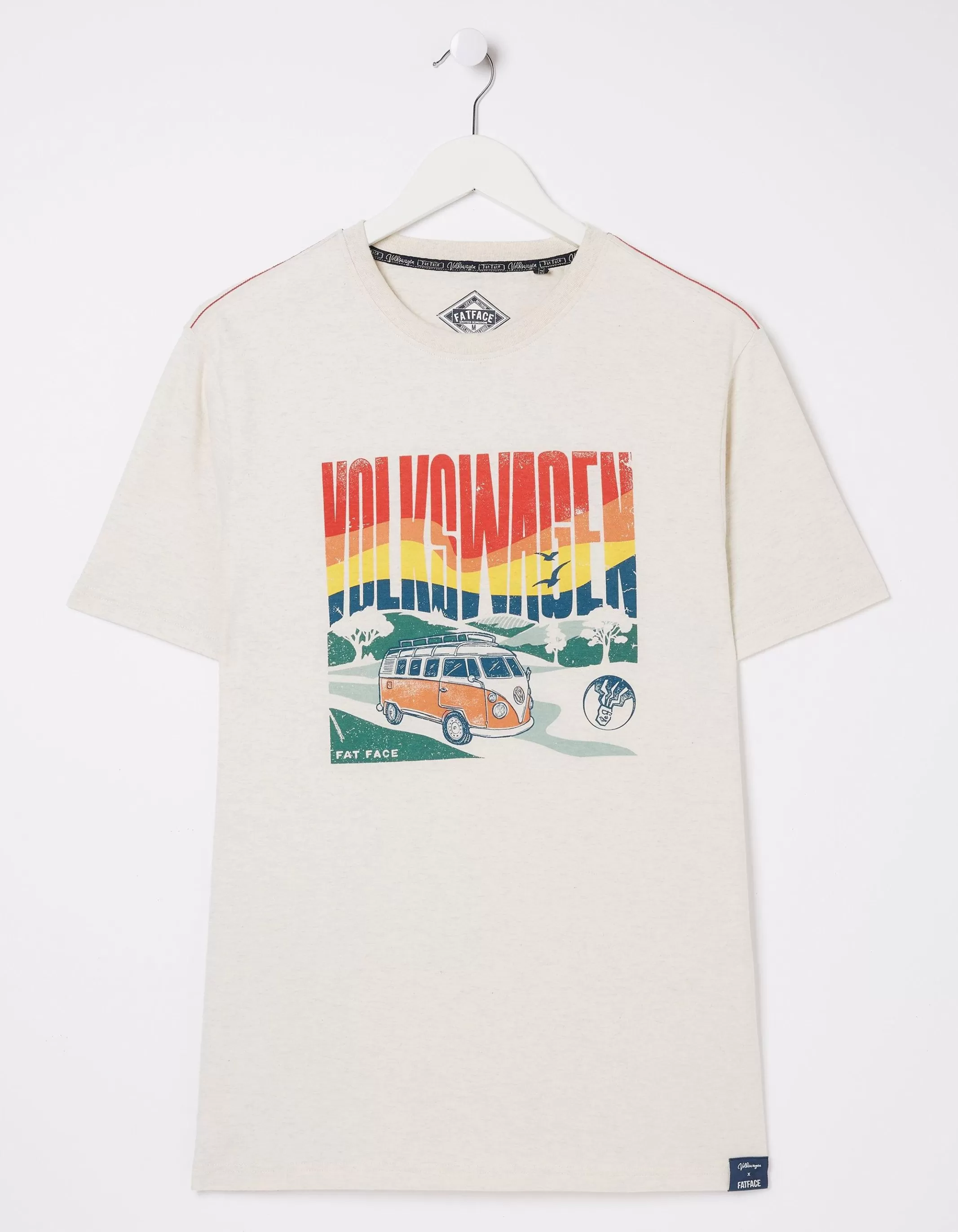 Store FatFace Vw Countryside T-Shirt Grey Marl