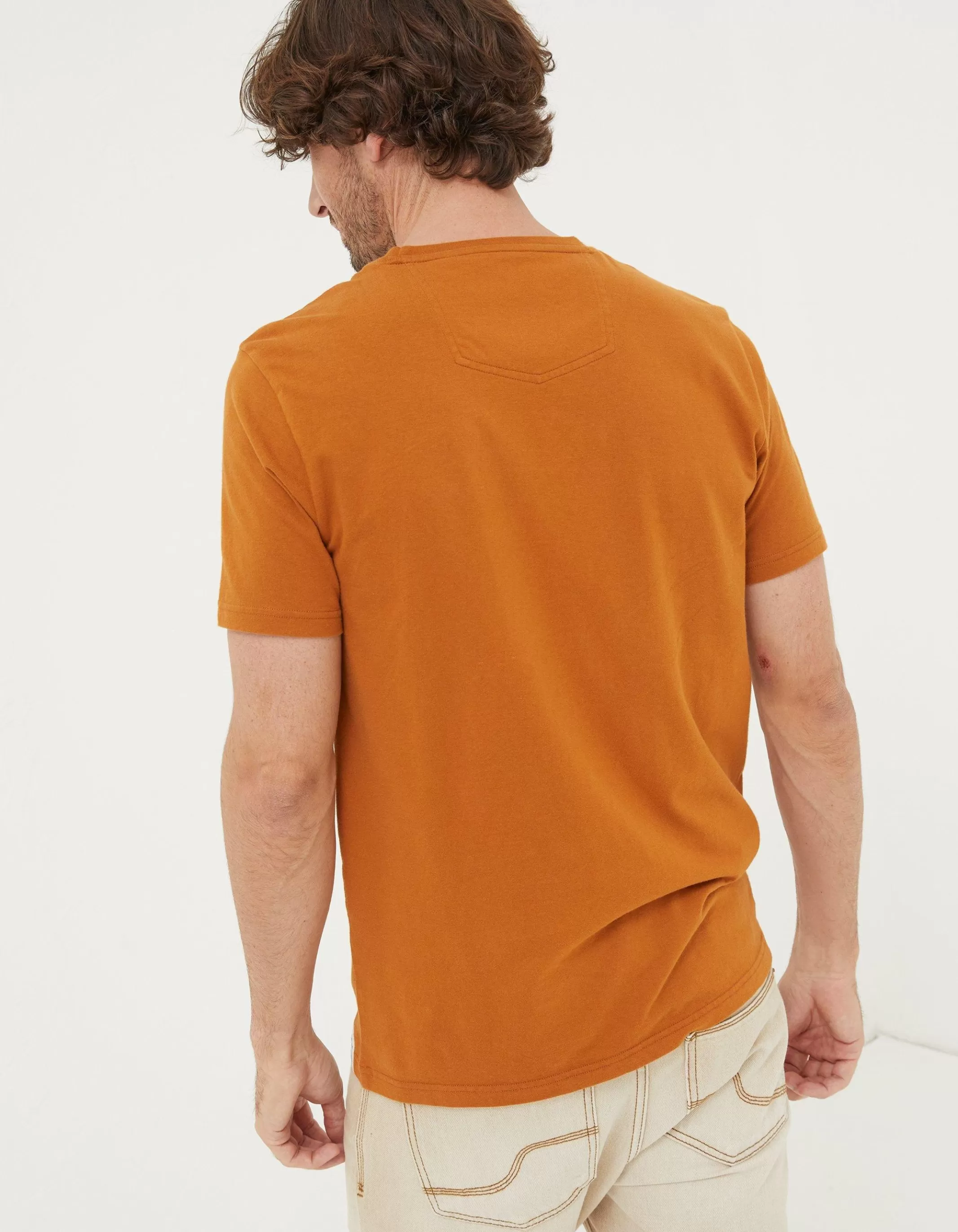 Flash Sale FatFace Vw Nature Photo T-Shirt Vintage Gold
