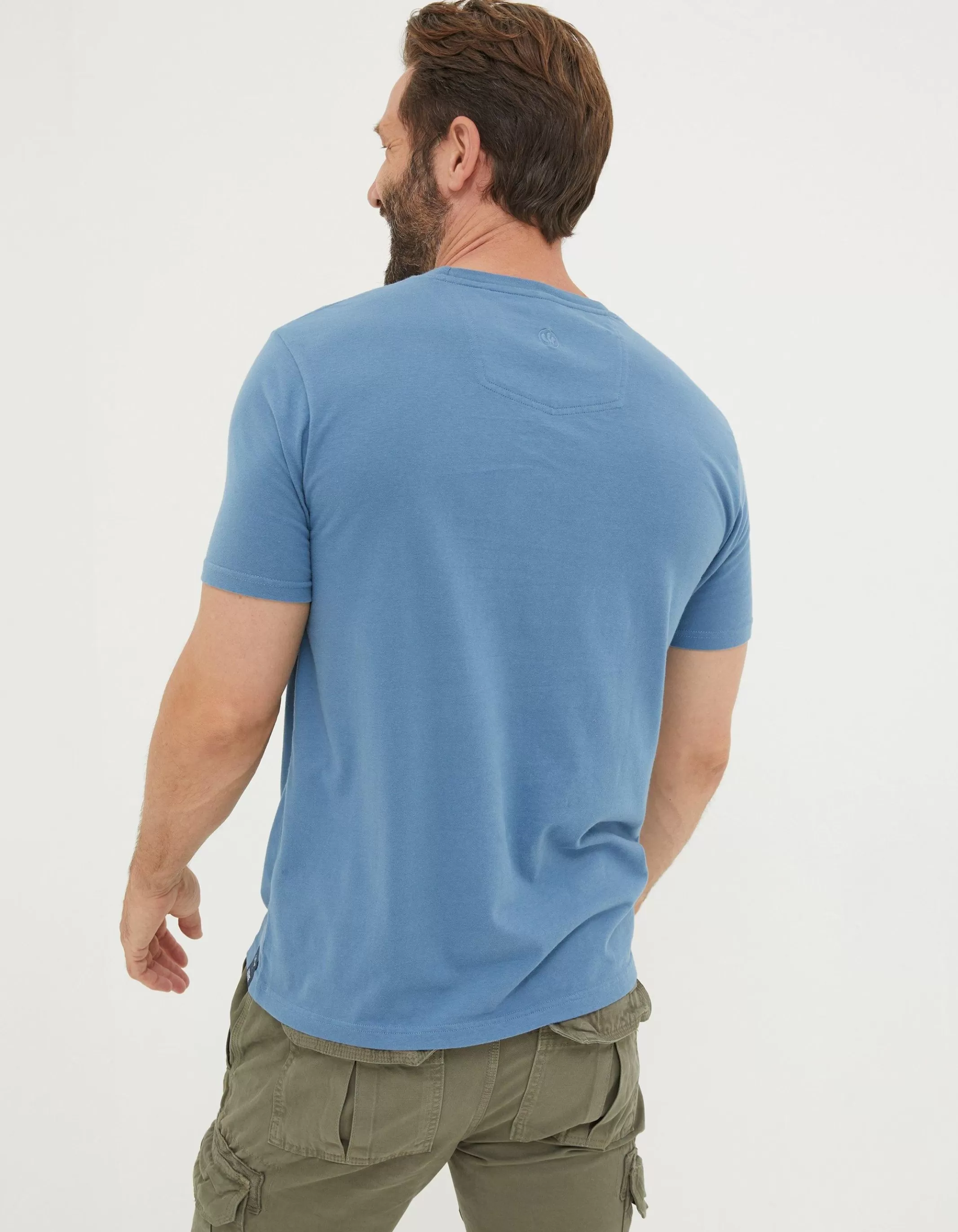Store FatFace Vw Sketch T-Shirt Light Blue