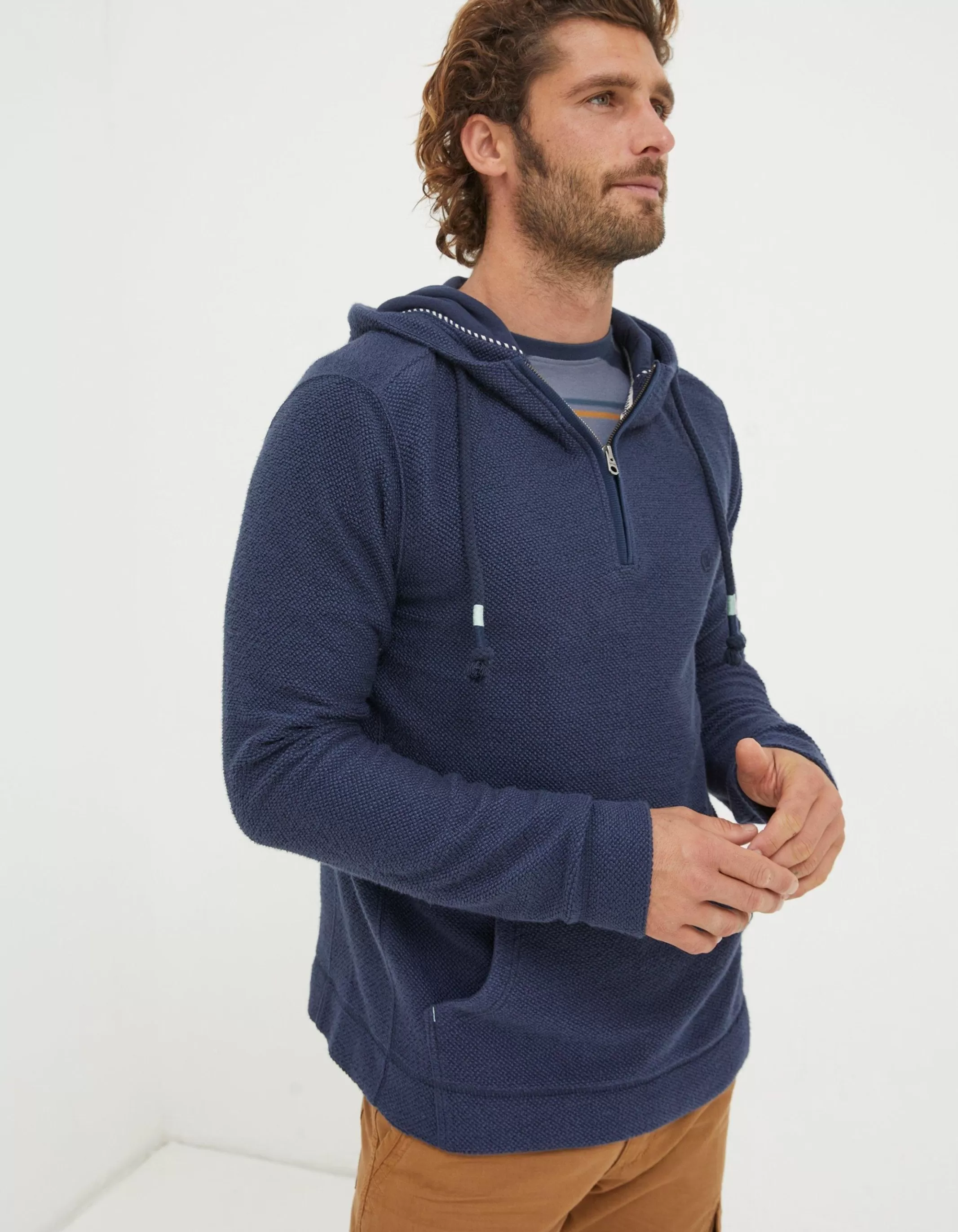 Store FatFace Woolacombe Hoodie Navy